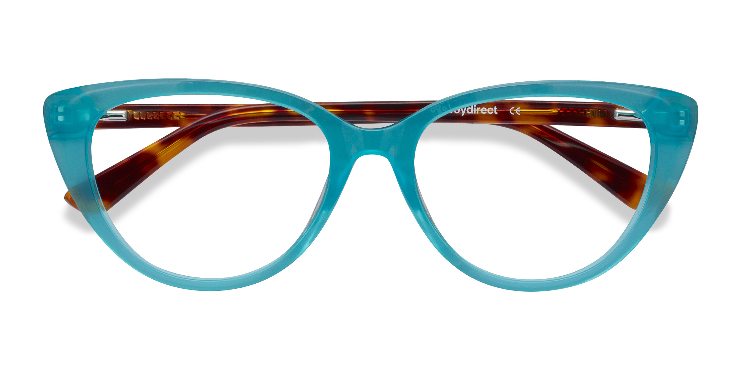 Turquoise & Tortoise Anastasia -  Acétate Lunettes de vue
