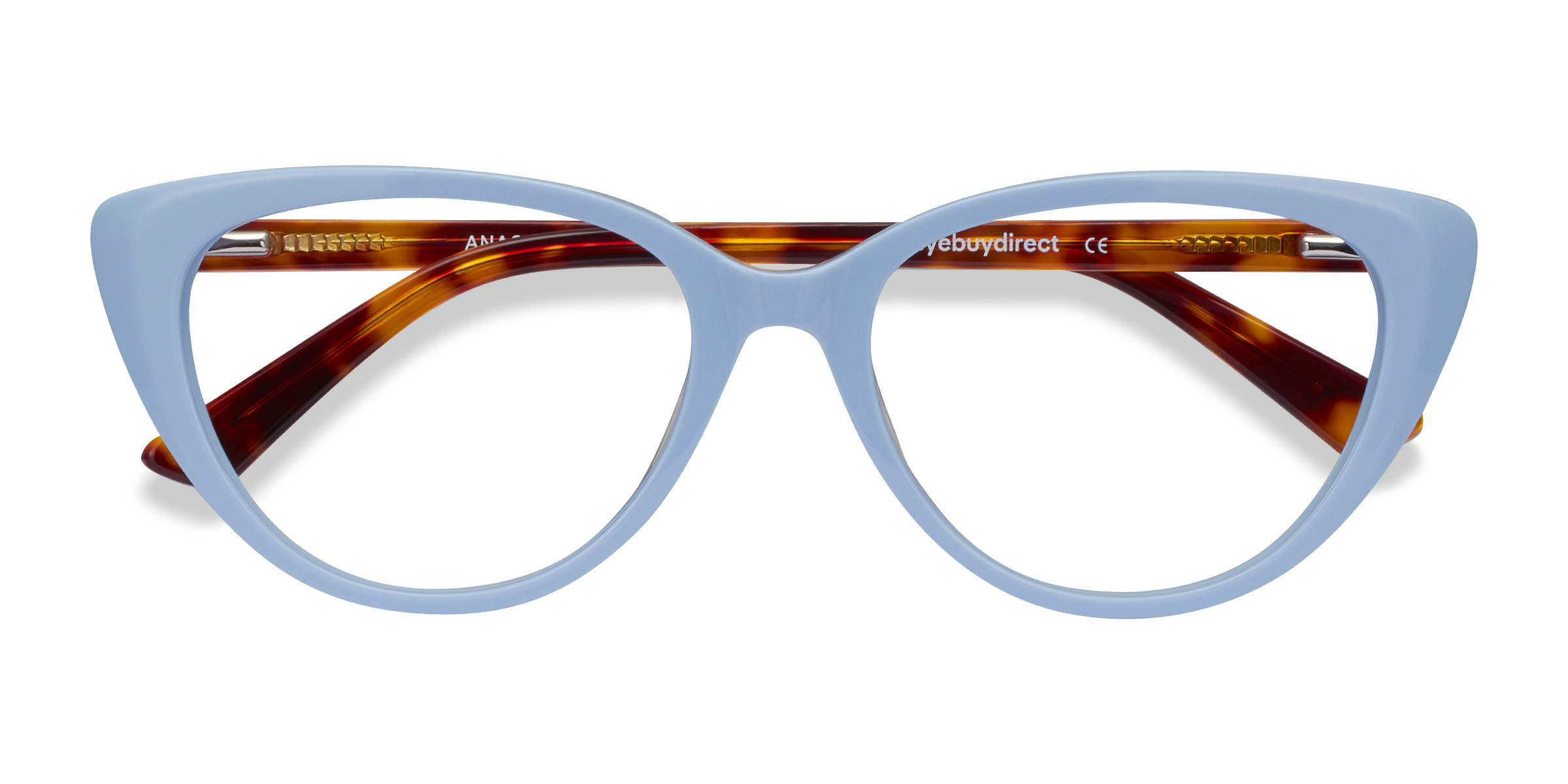 Baby Blue & Tortoise Anastasia -  Acétate Lunettes de vue