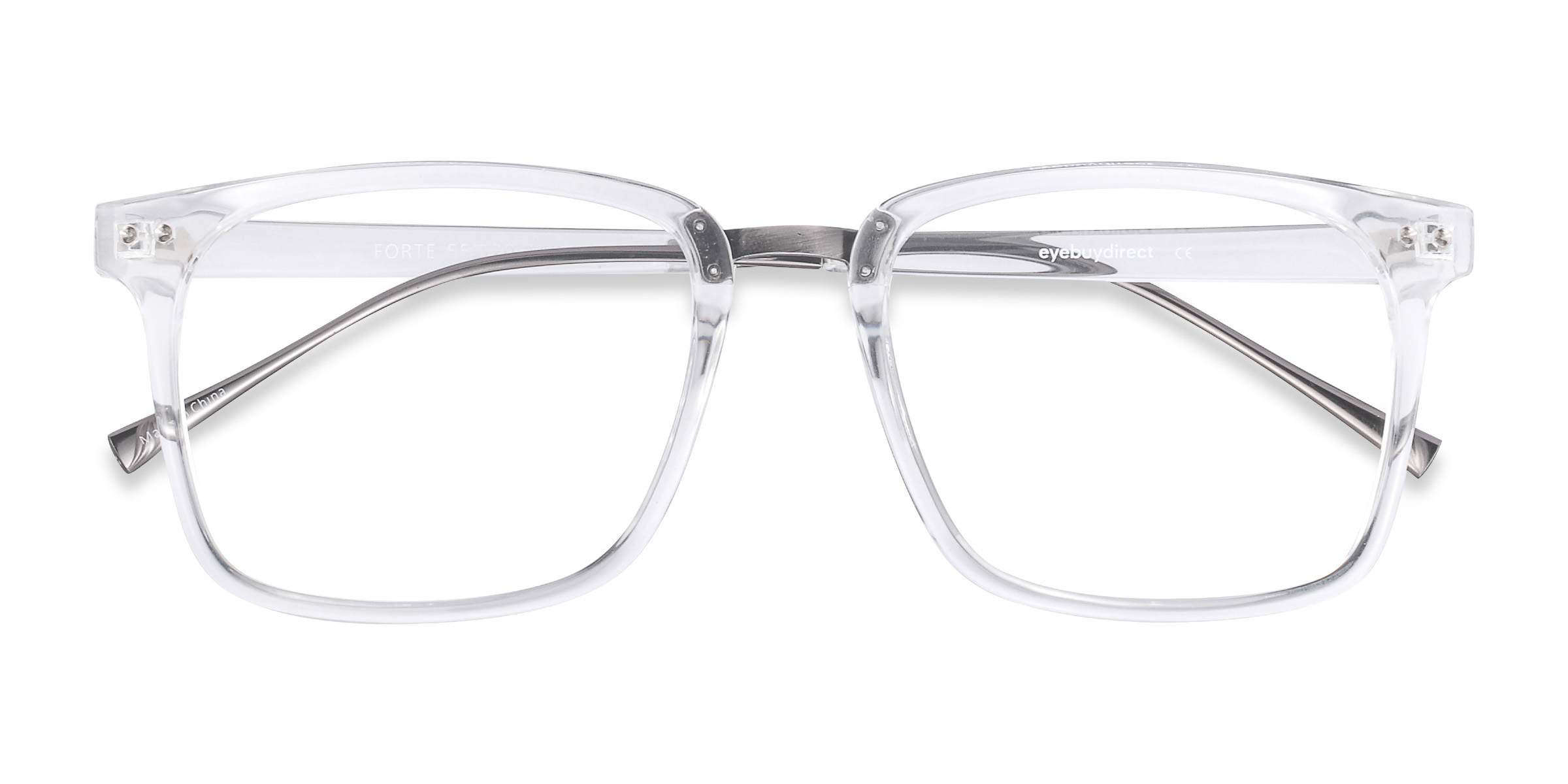 Clear Forte -  Plastic-metal Eyeglasses