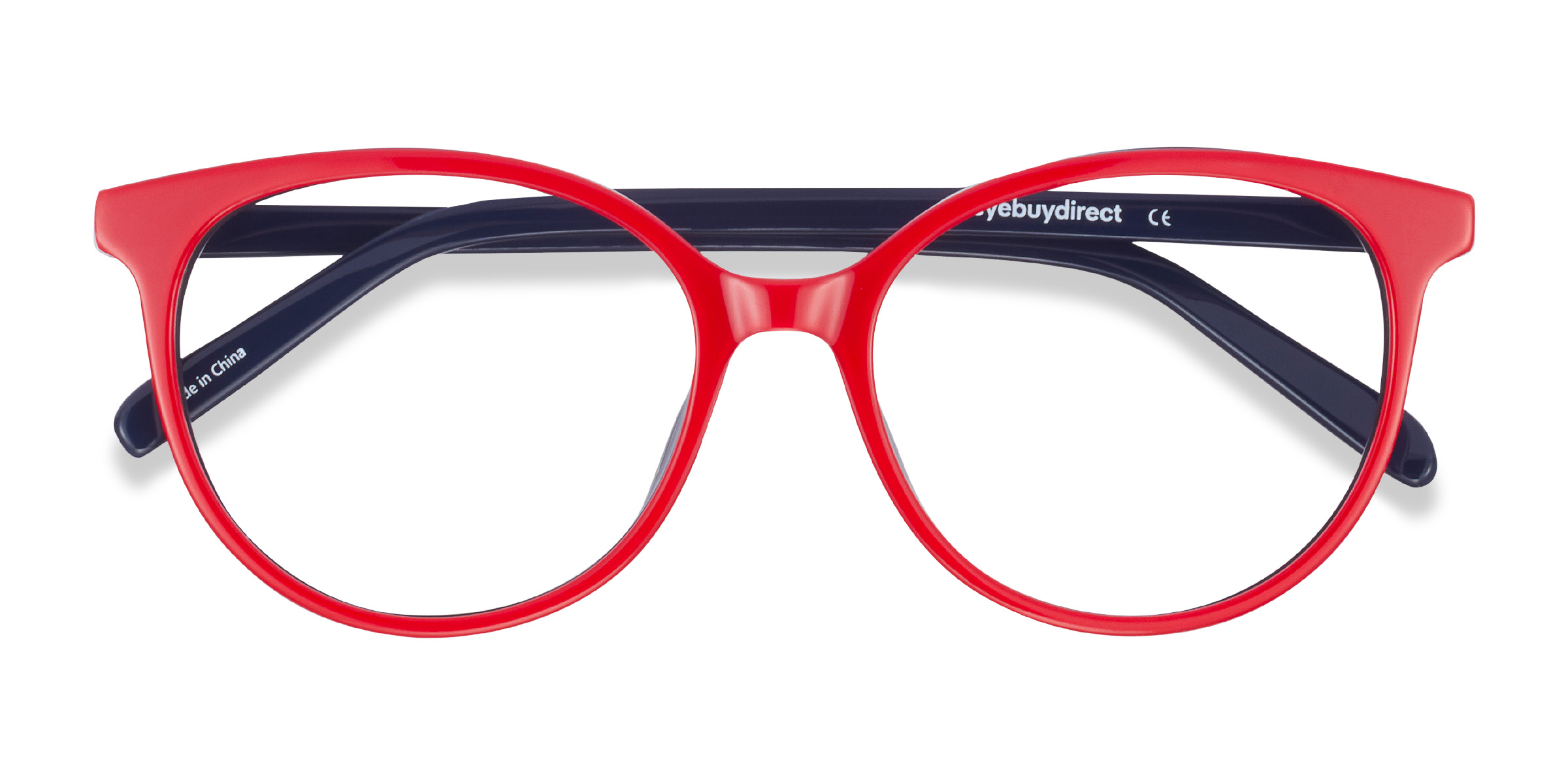 Red & Navy Patriot -  Acetate Eyeglasses