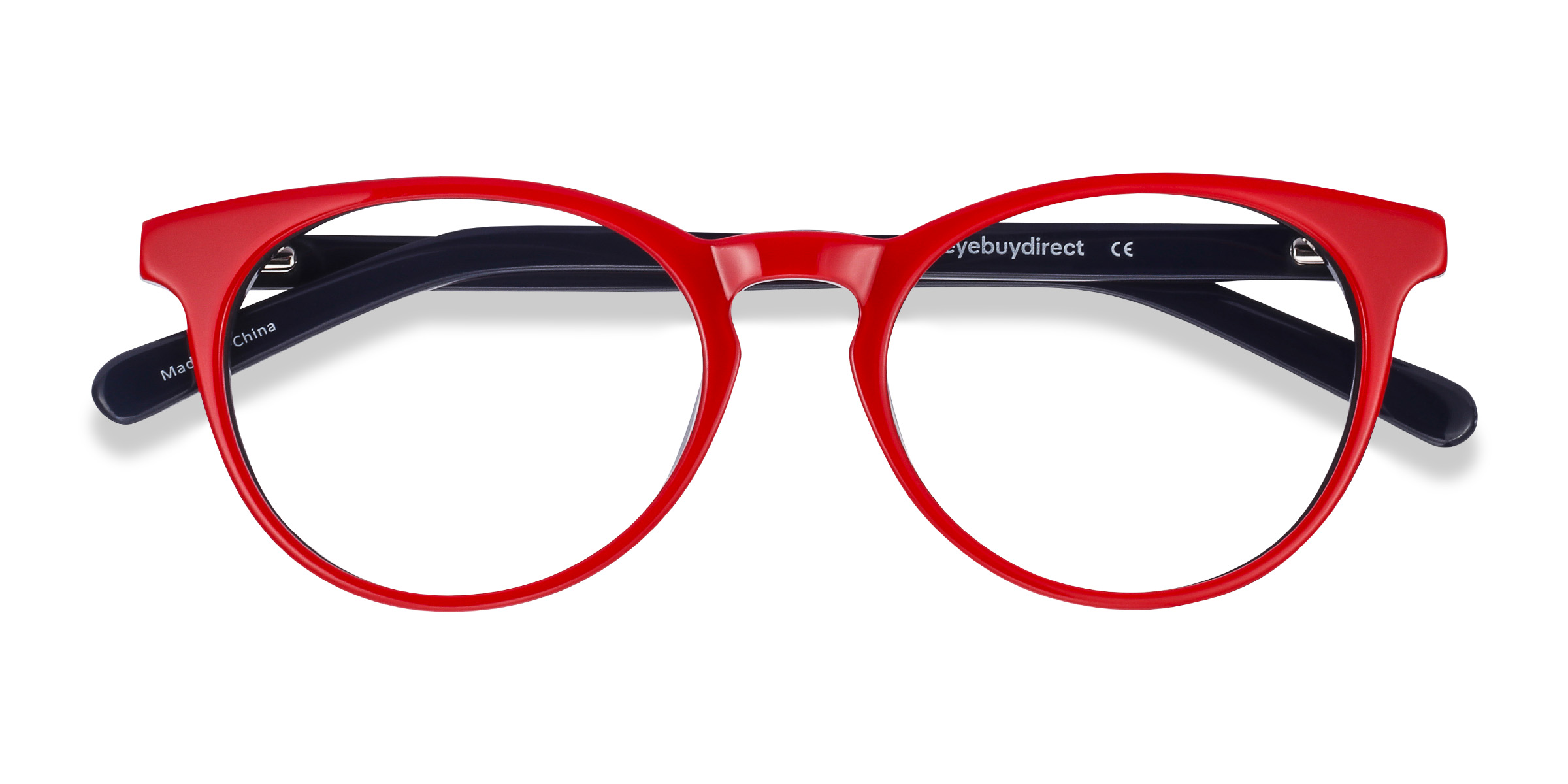 Red & Navy Tradition -  Acetate Eyeglasses