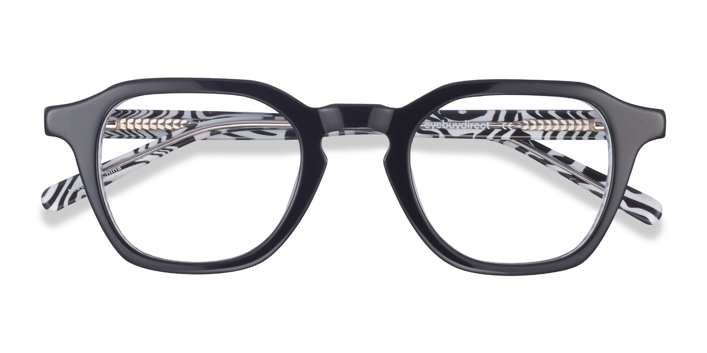 Black & Zebra Victor -  Acétate Lunettes de vue