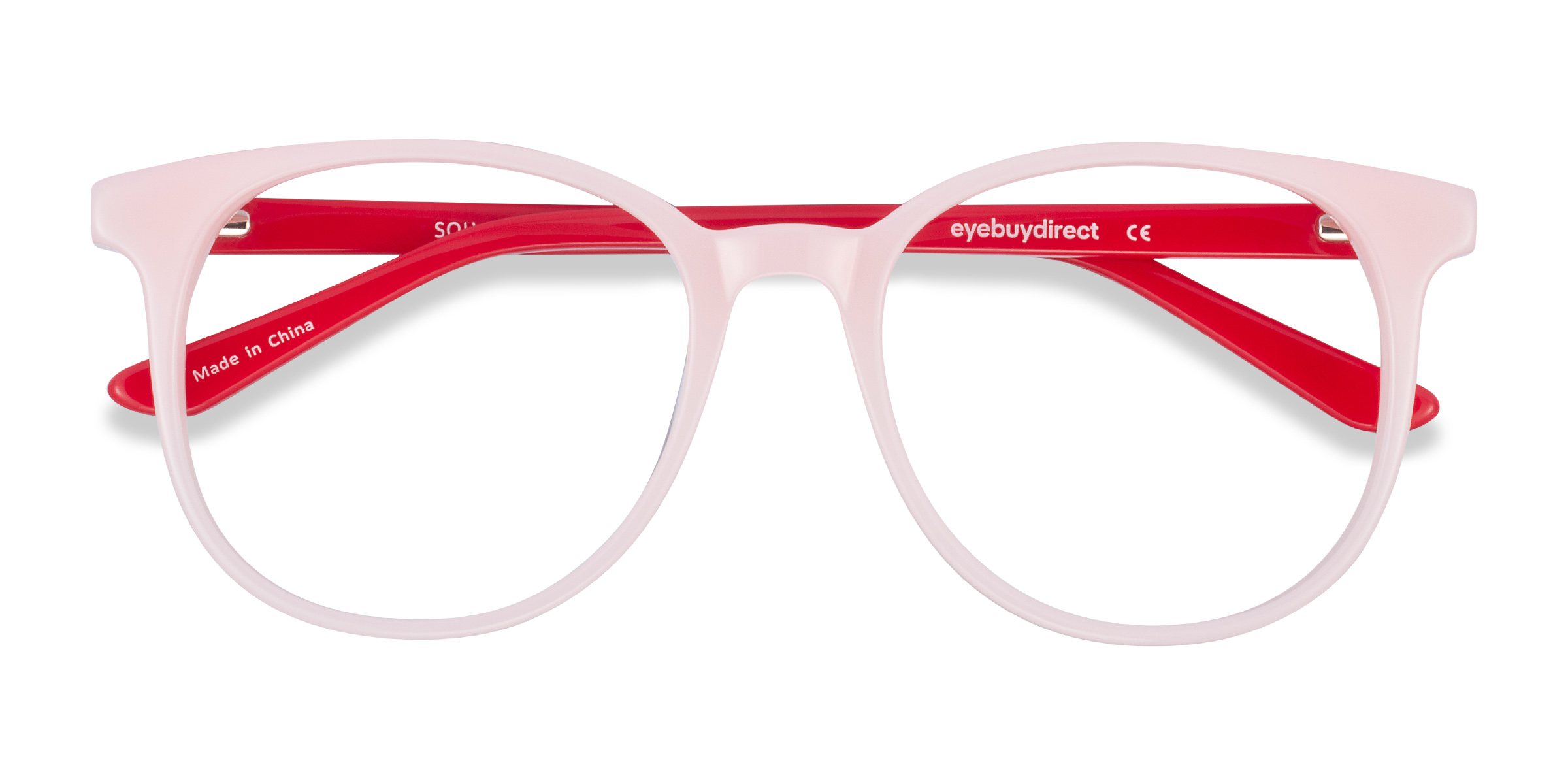 Pink & Red Solveig -  Acetate Eyeglasses