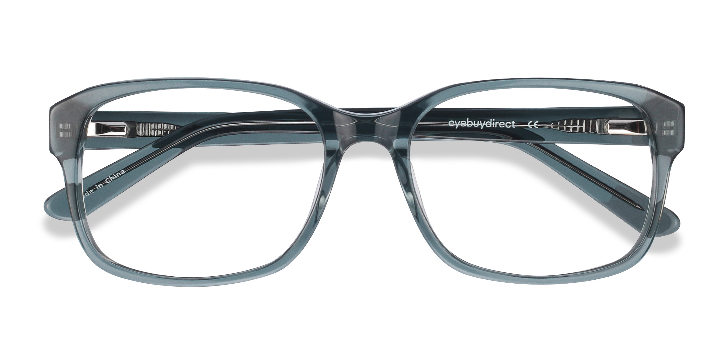 Clear Gray Tobias -  Acetate Eyeglasses