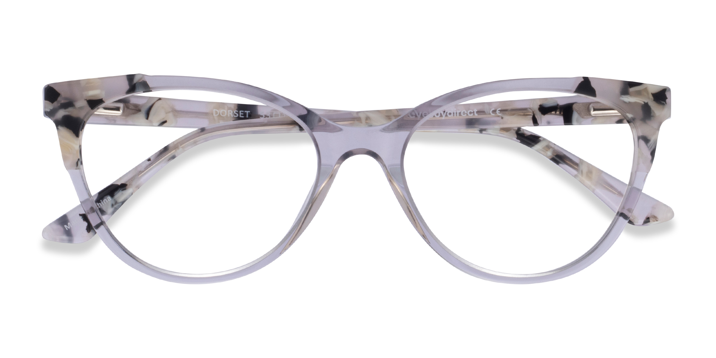 Clear Tortoise Dorset -  Acetate Eyeglasses