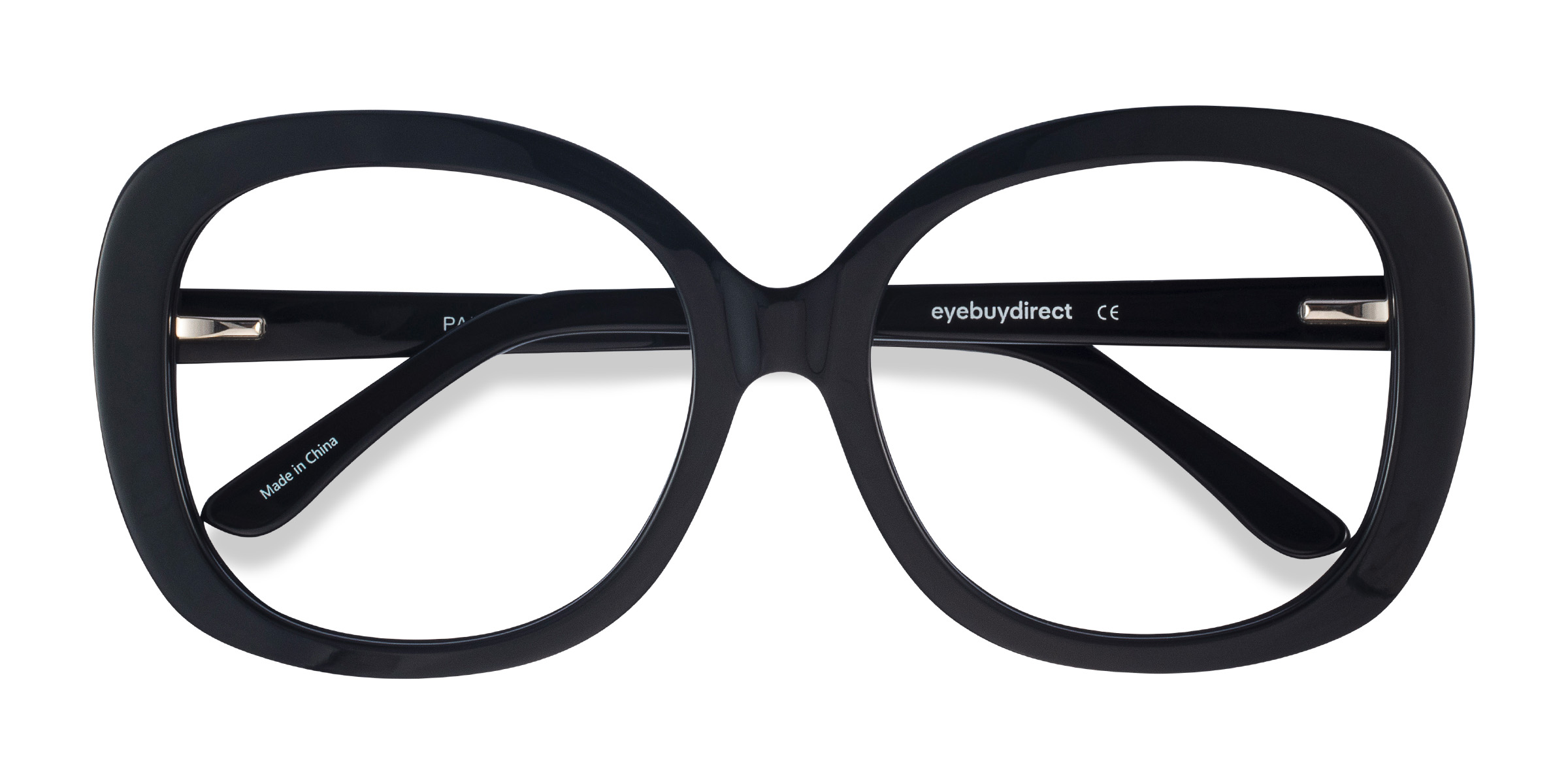 Black Pamela -  Acetate Eyeglasses