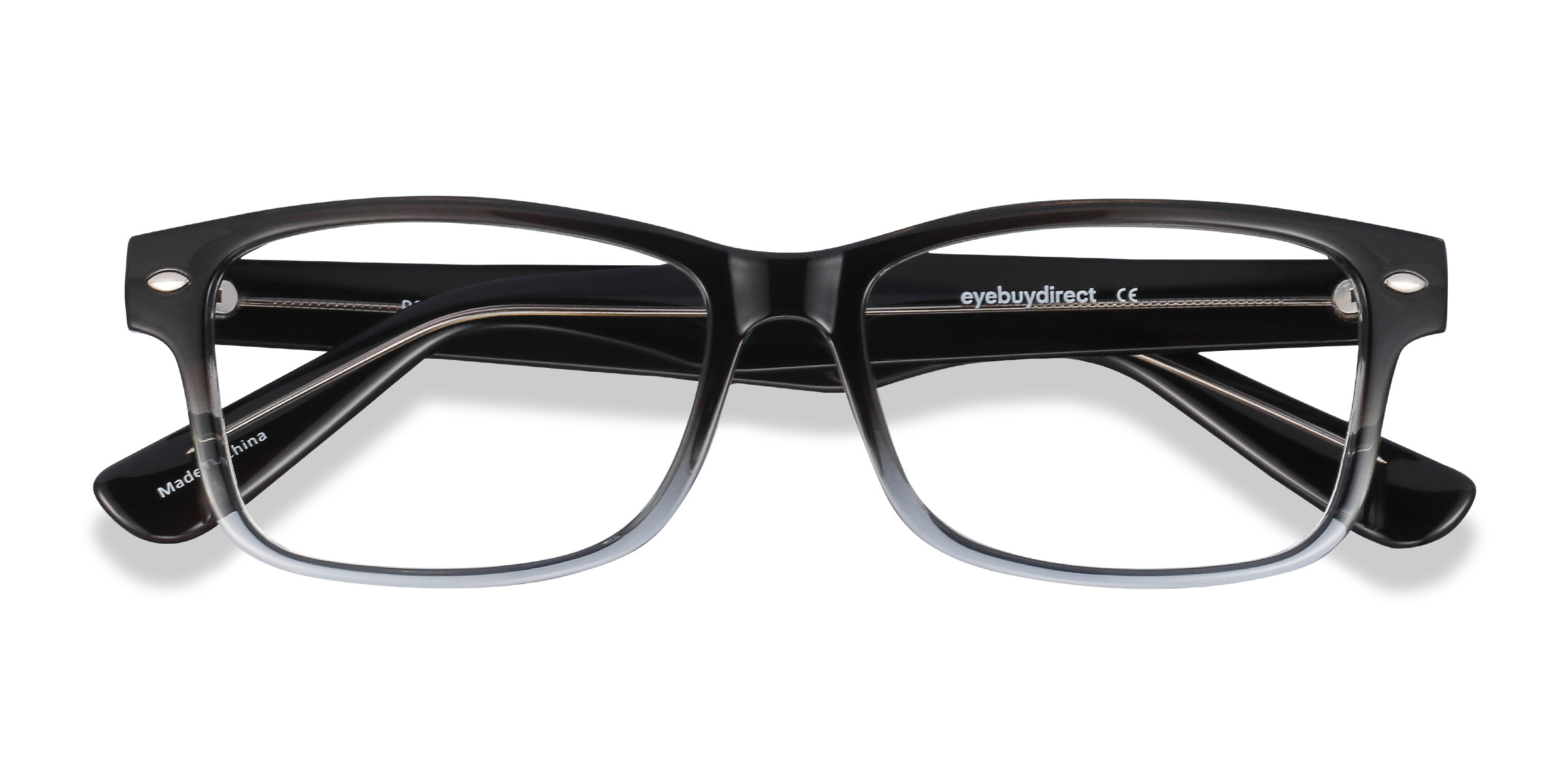 Black Clear Persisto -  Plastique Lunettes de vue