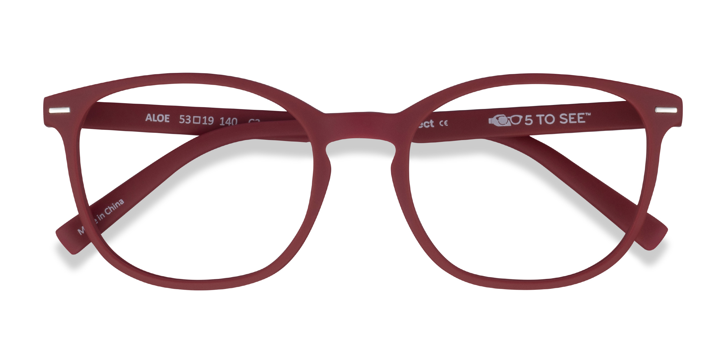Crimson Aloe - Plastique Lunettes de vue