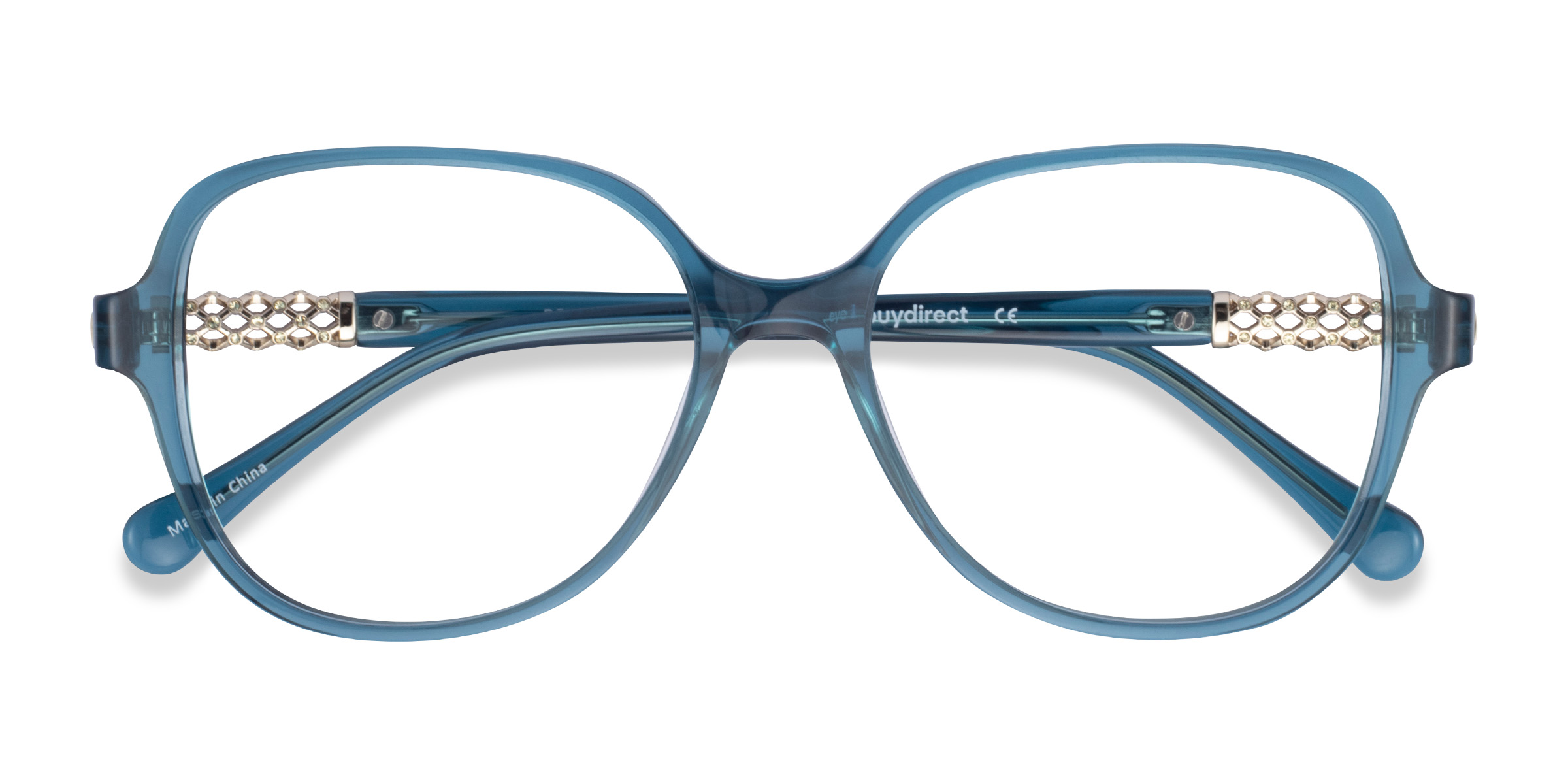 Teal Precious -  Acétate Lunettes de vue