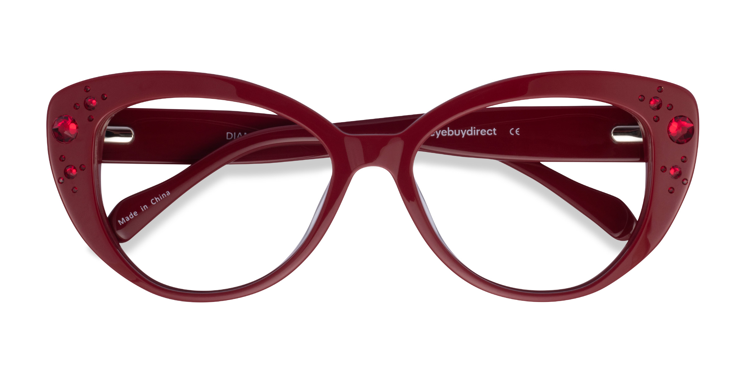 Burgundy Diamond -  Acétate Lunettes de vue