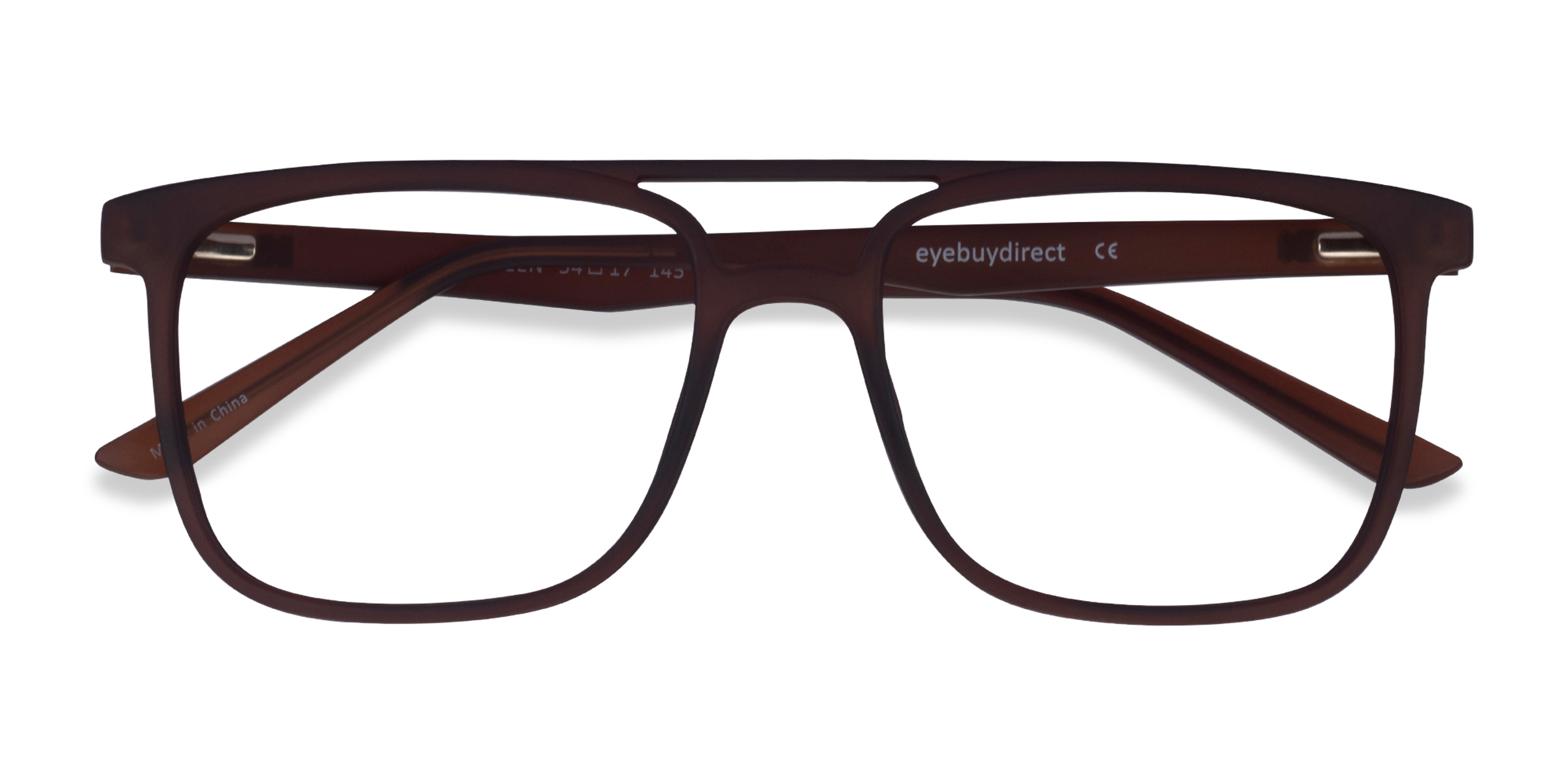 Matte Coffee Between - Plastique Lunettes de vue