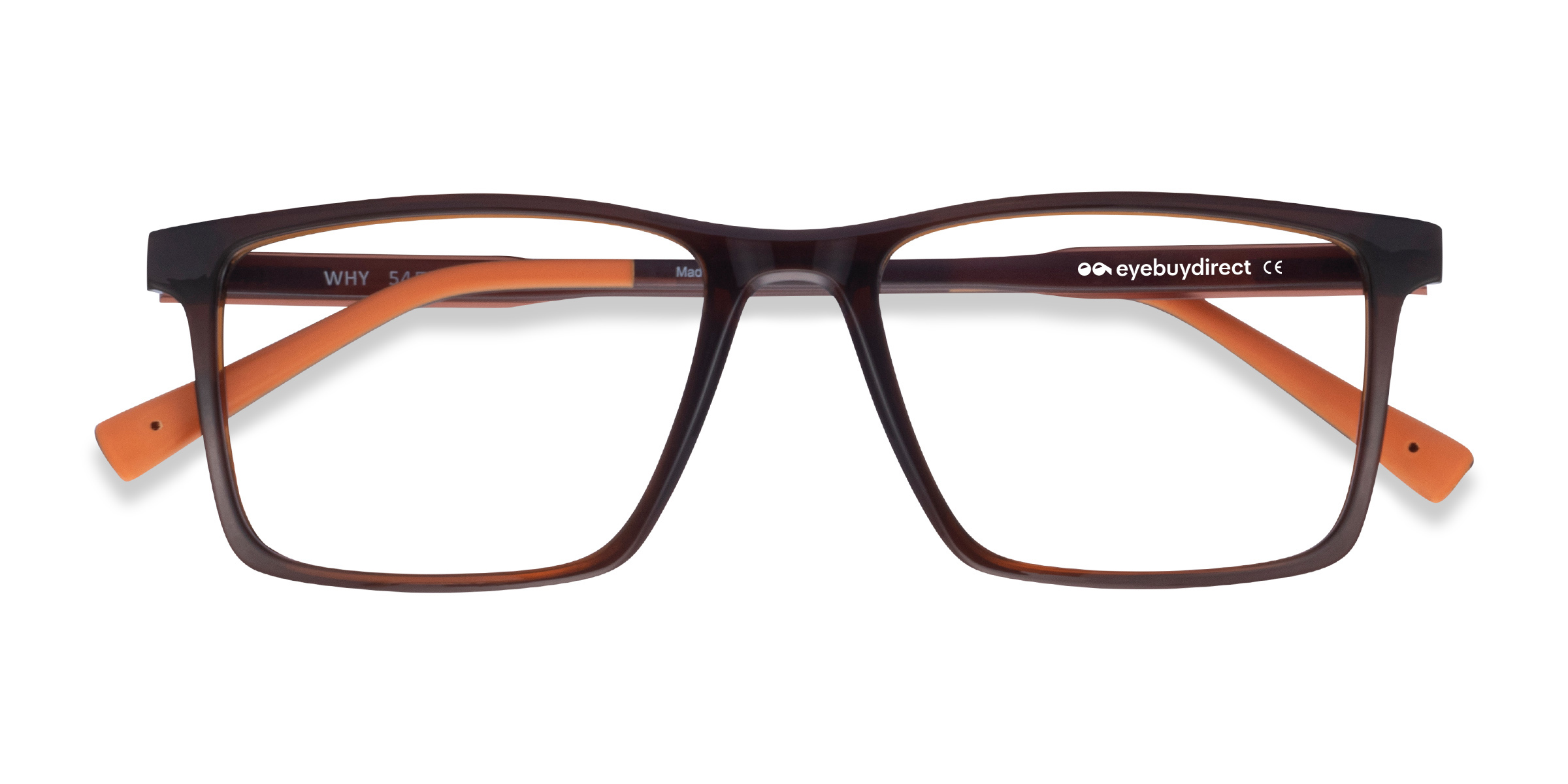 Brun Why -  Plastique Lunettes de vue