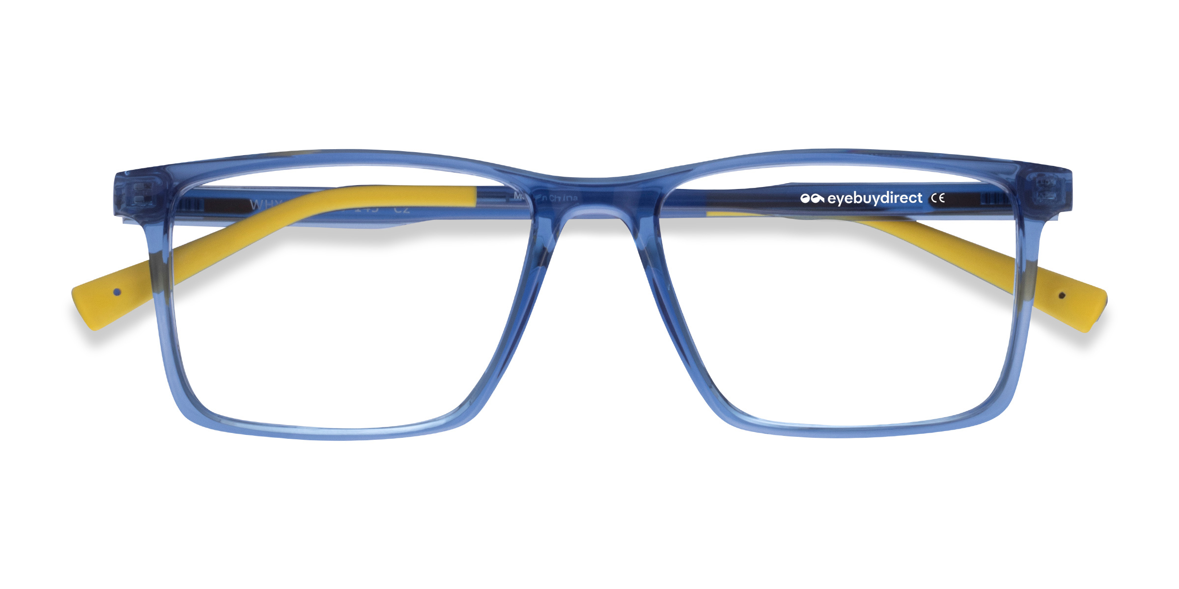 Bleu Why -  Plastique Lunettes de vue
