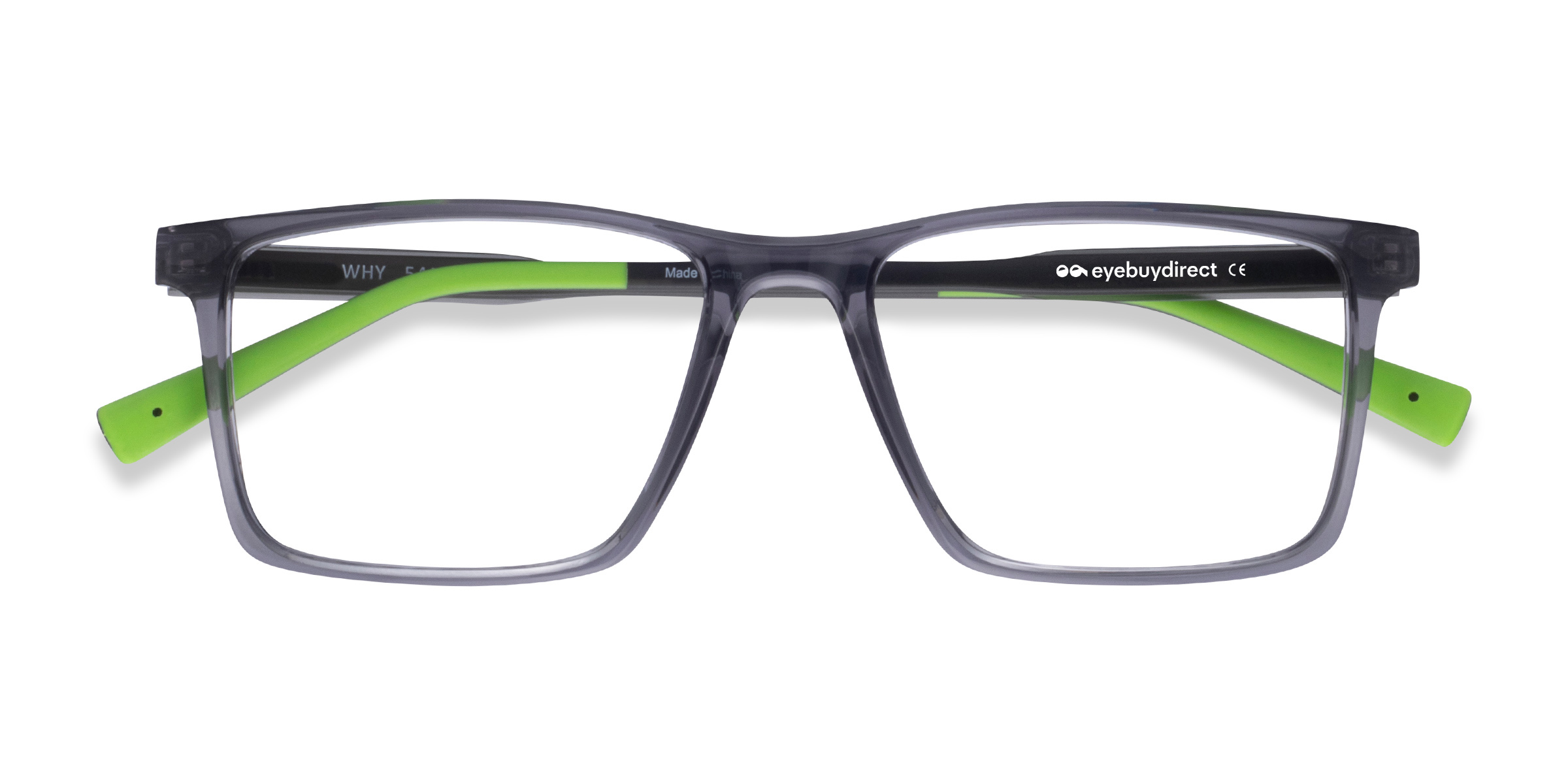 Gray Why -  Plastic Eyeglasses