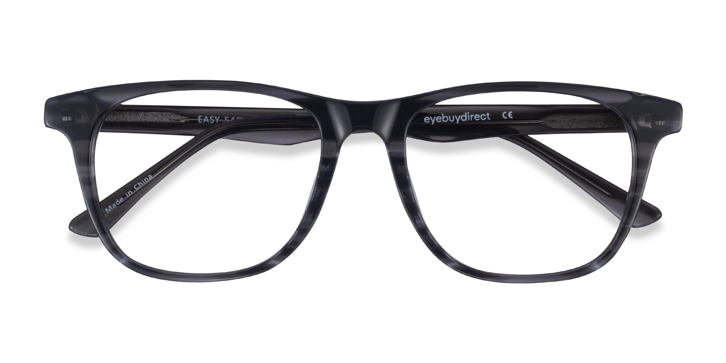 Gray Striped Easy -  Acétate Lunettes de vue