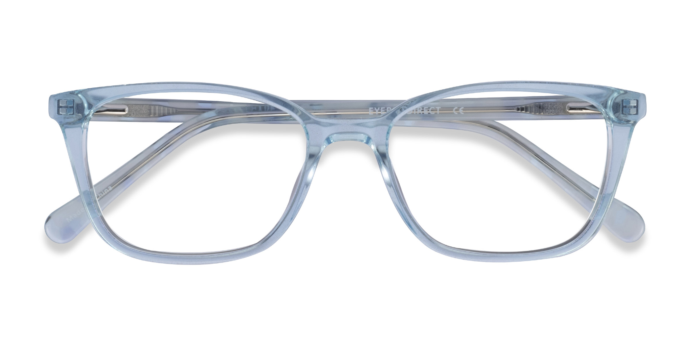 Clear Blue Cheesecake -  Acetate Eyeglasses