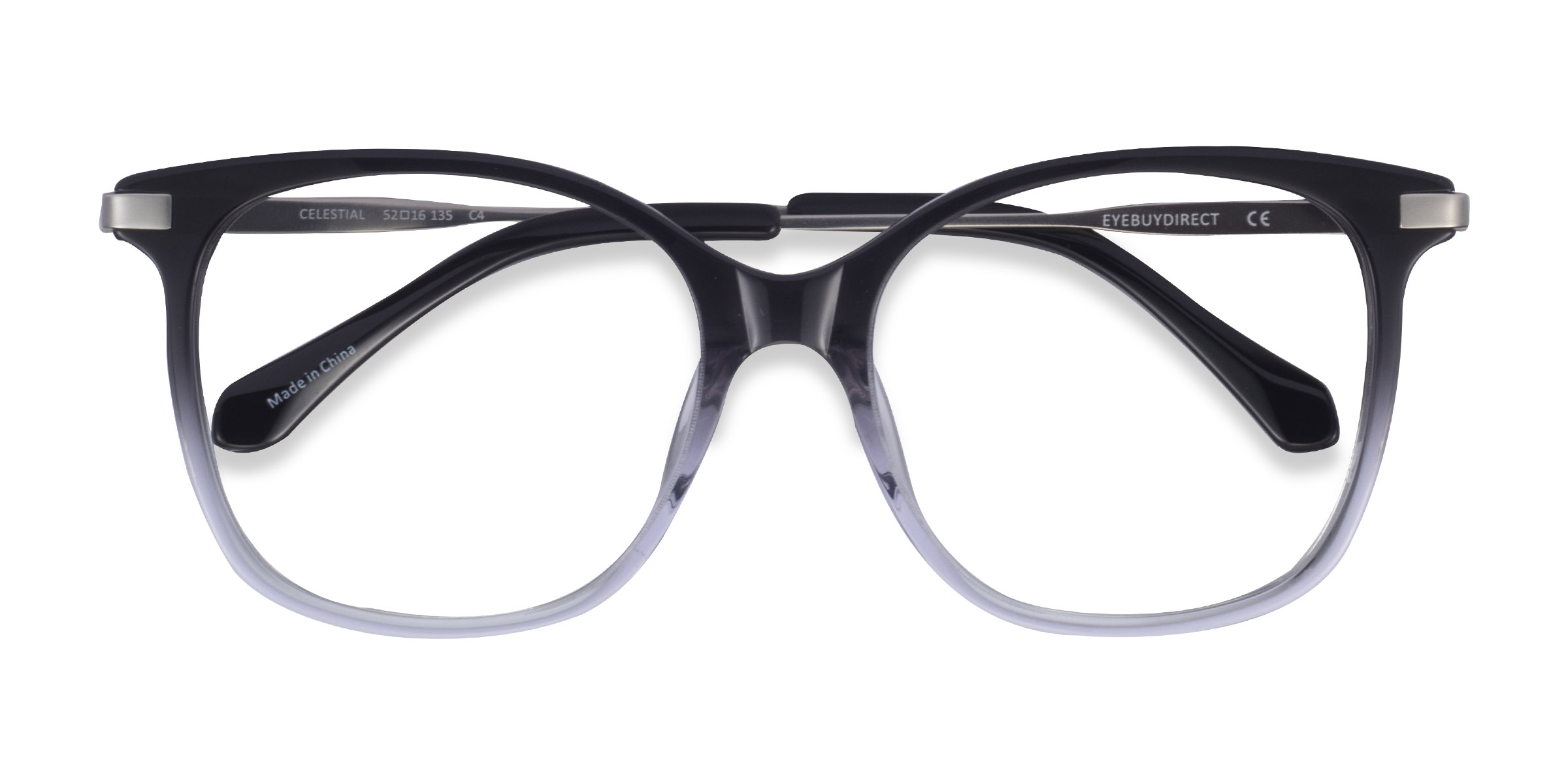 Black Clear Celestial -  Acétate Lunettes de vue