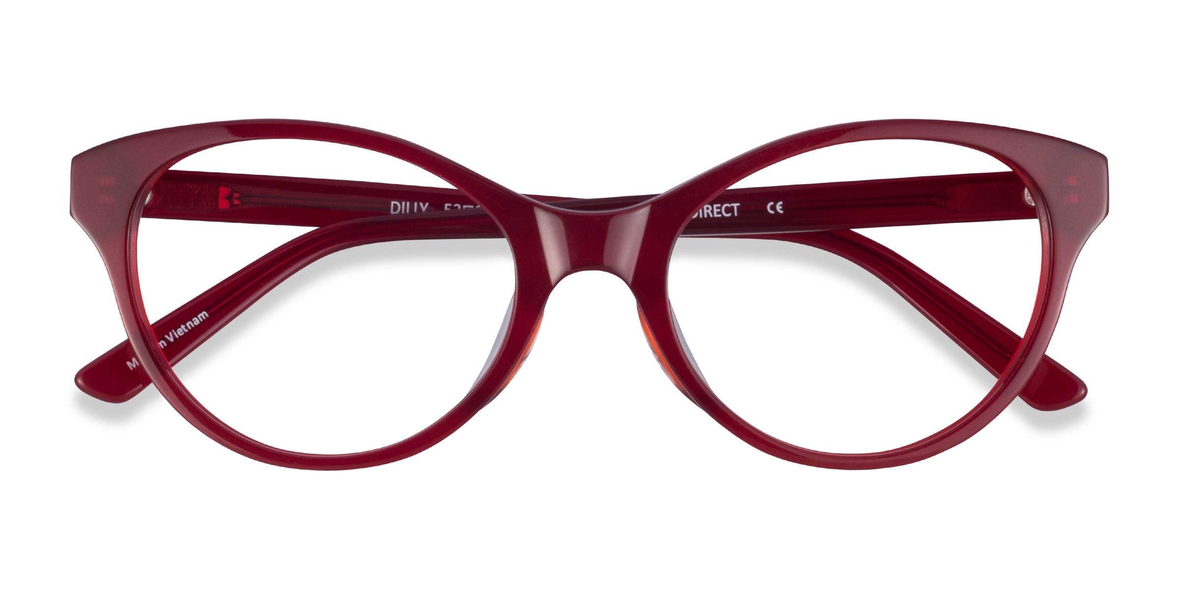 Burgundy Dilly -  Acétate Lunettes de vue