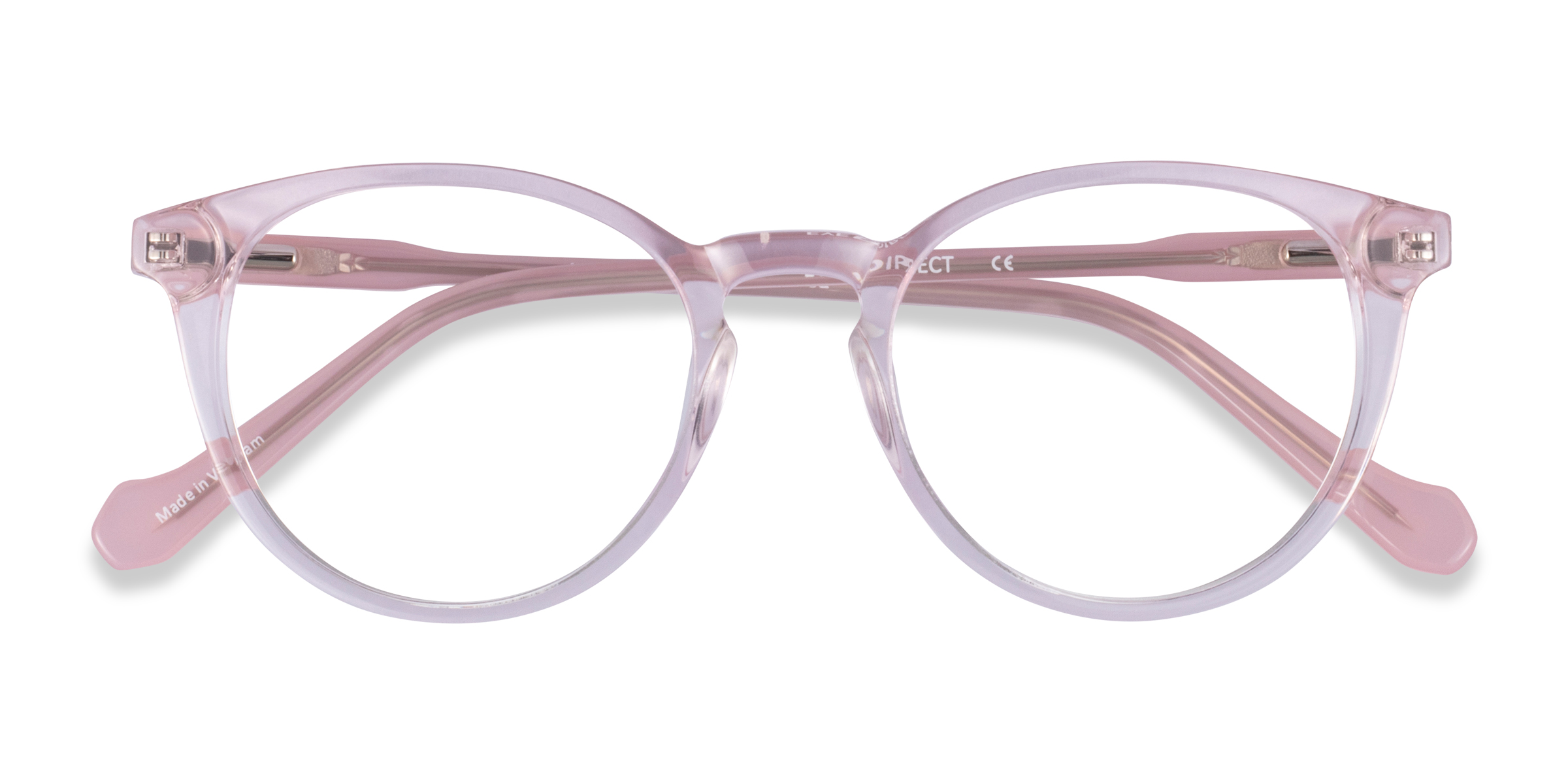 Clear Pink Amaze - Acétate Lunettes de vue