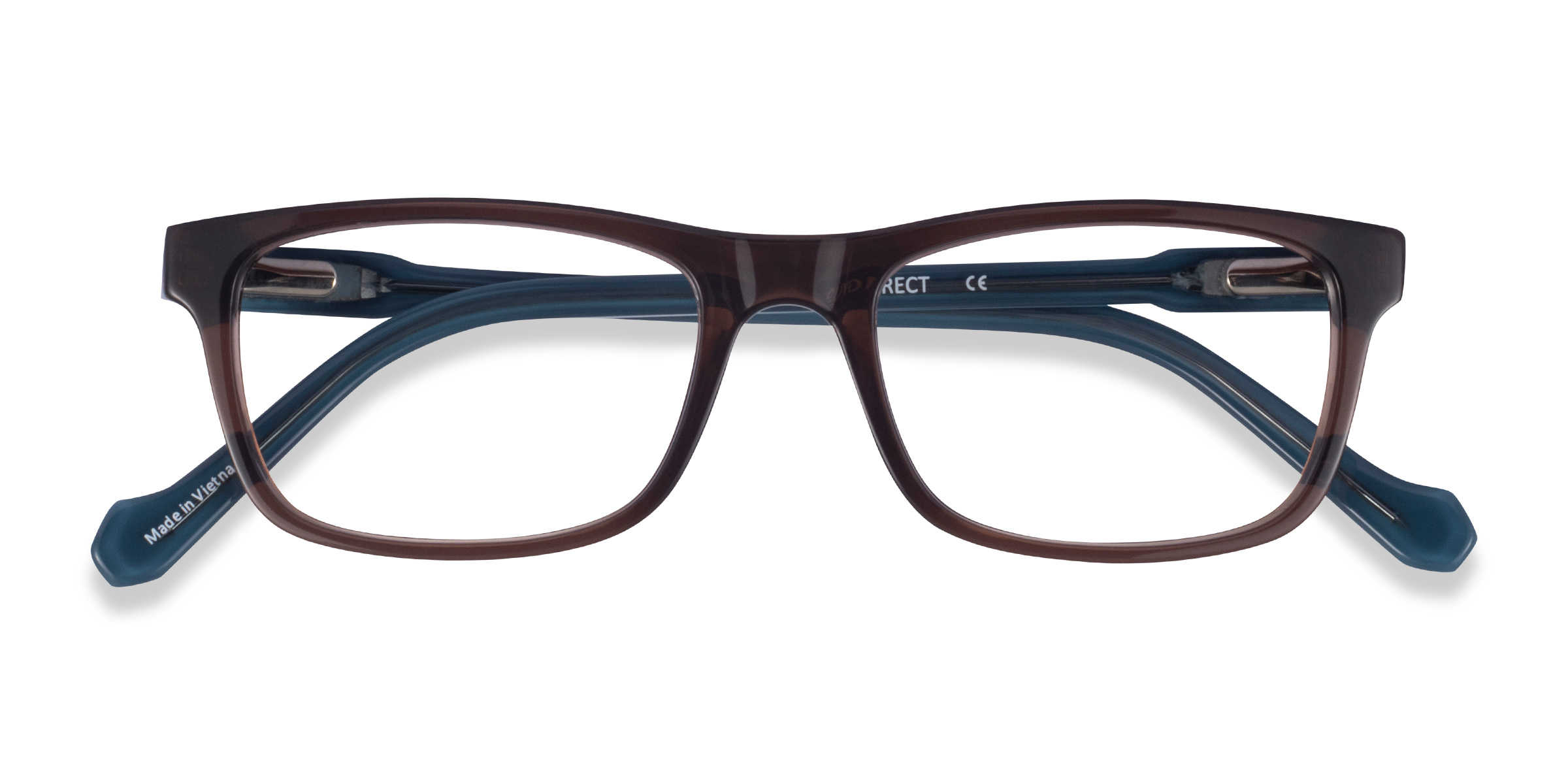 Brown Blue Scuba -  Acetate Eyeglasses
