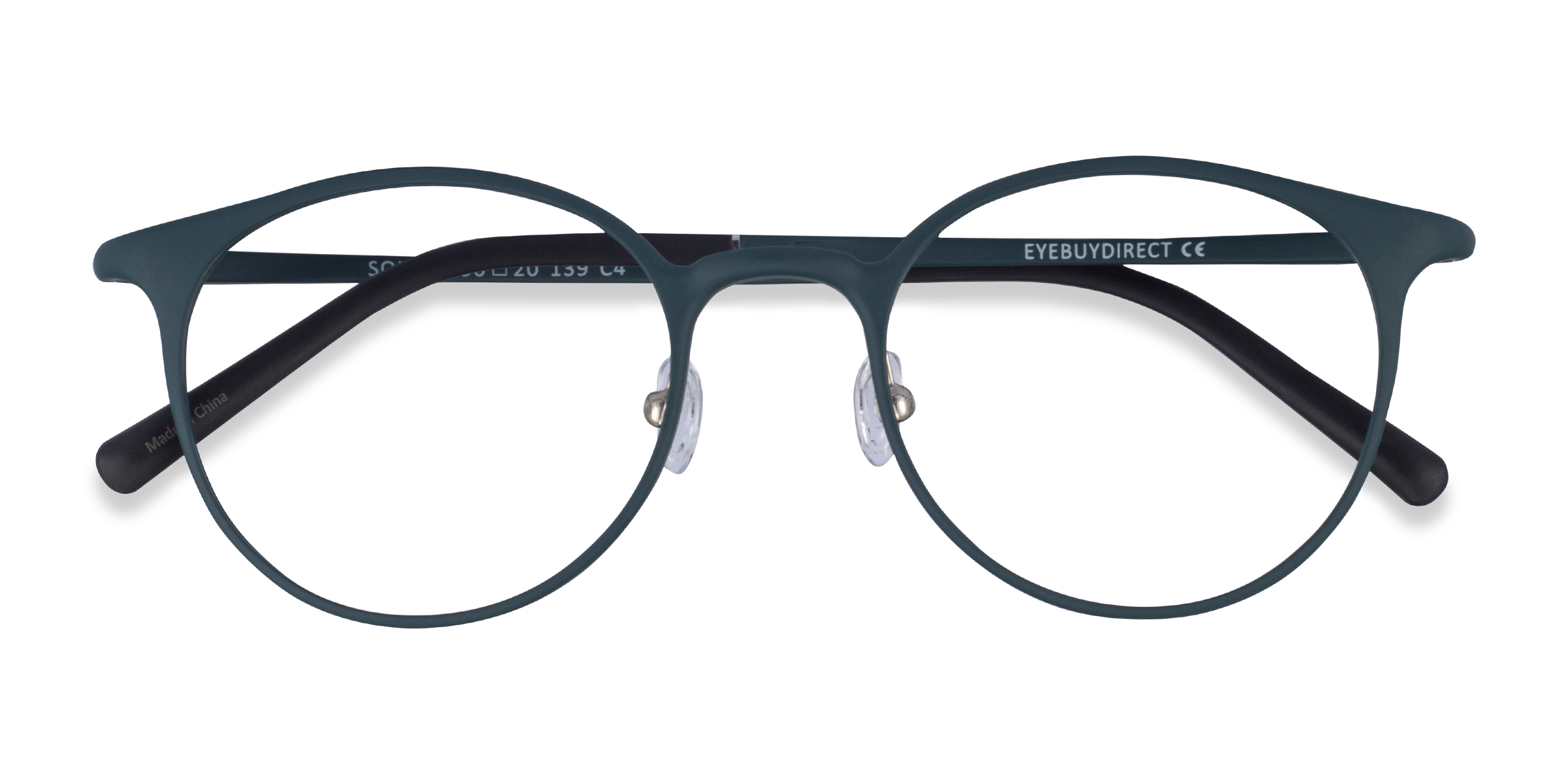 Vert Mat Solace -  Plastique Lunettes de vue