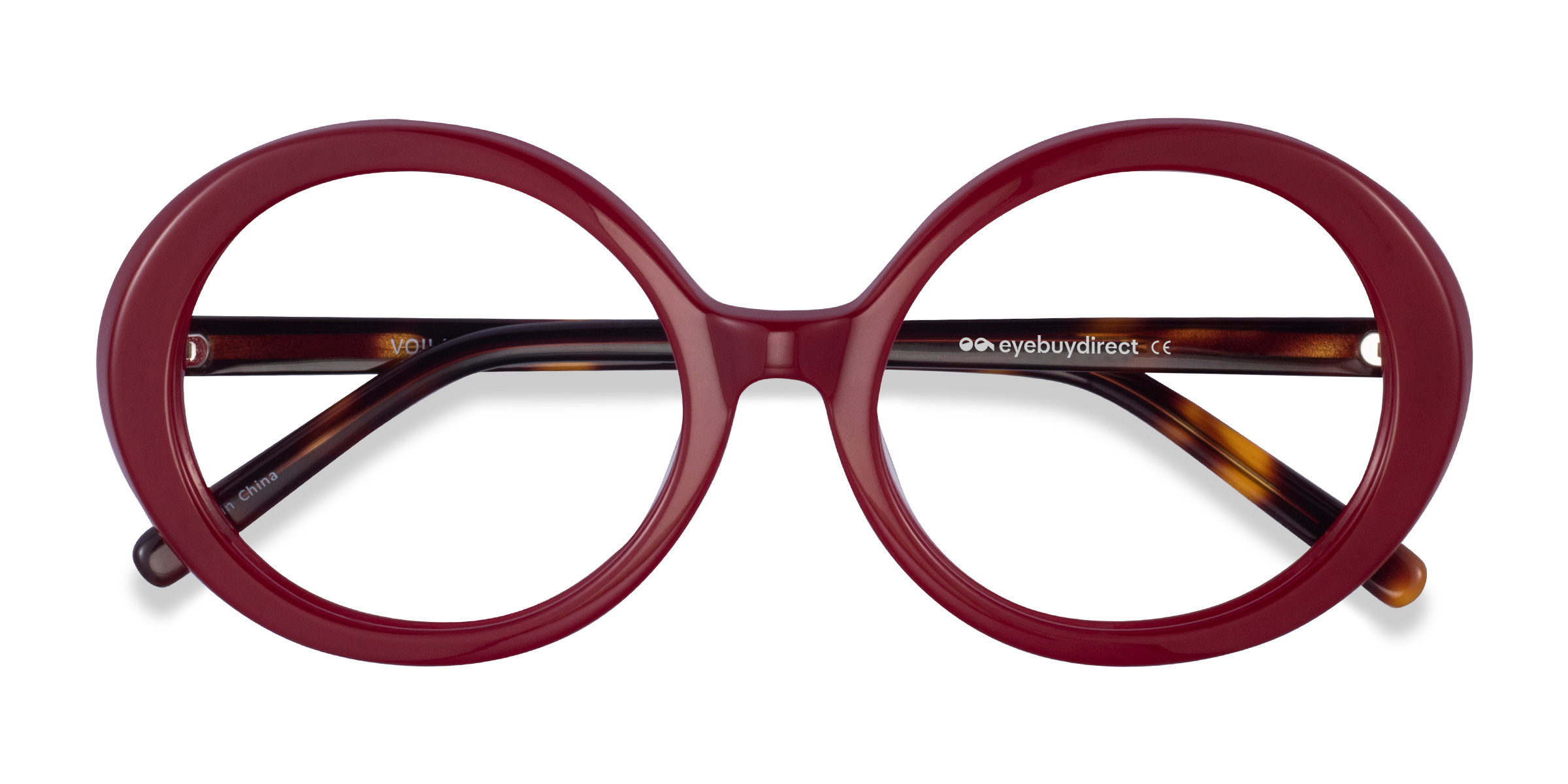 Burgundy Tortoise Voila -  Acétate Lunettes de vue