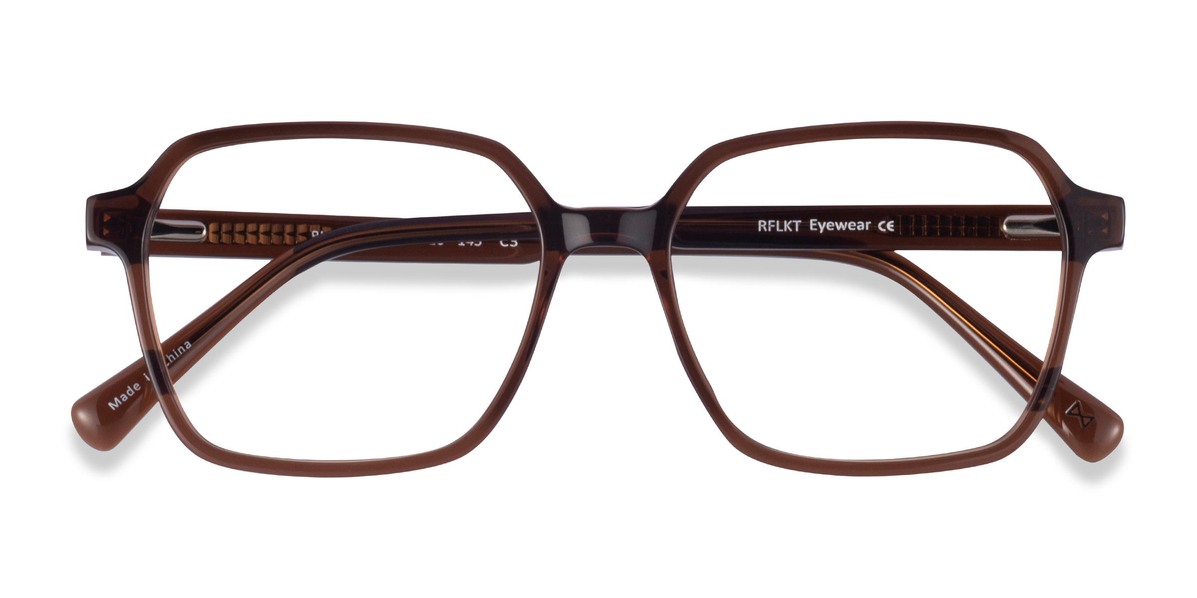 Clear Brown Bucolic -  Acetate Eyeglasses
