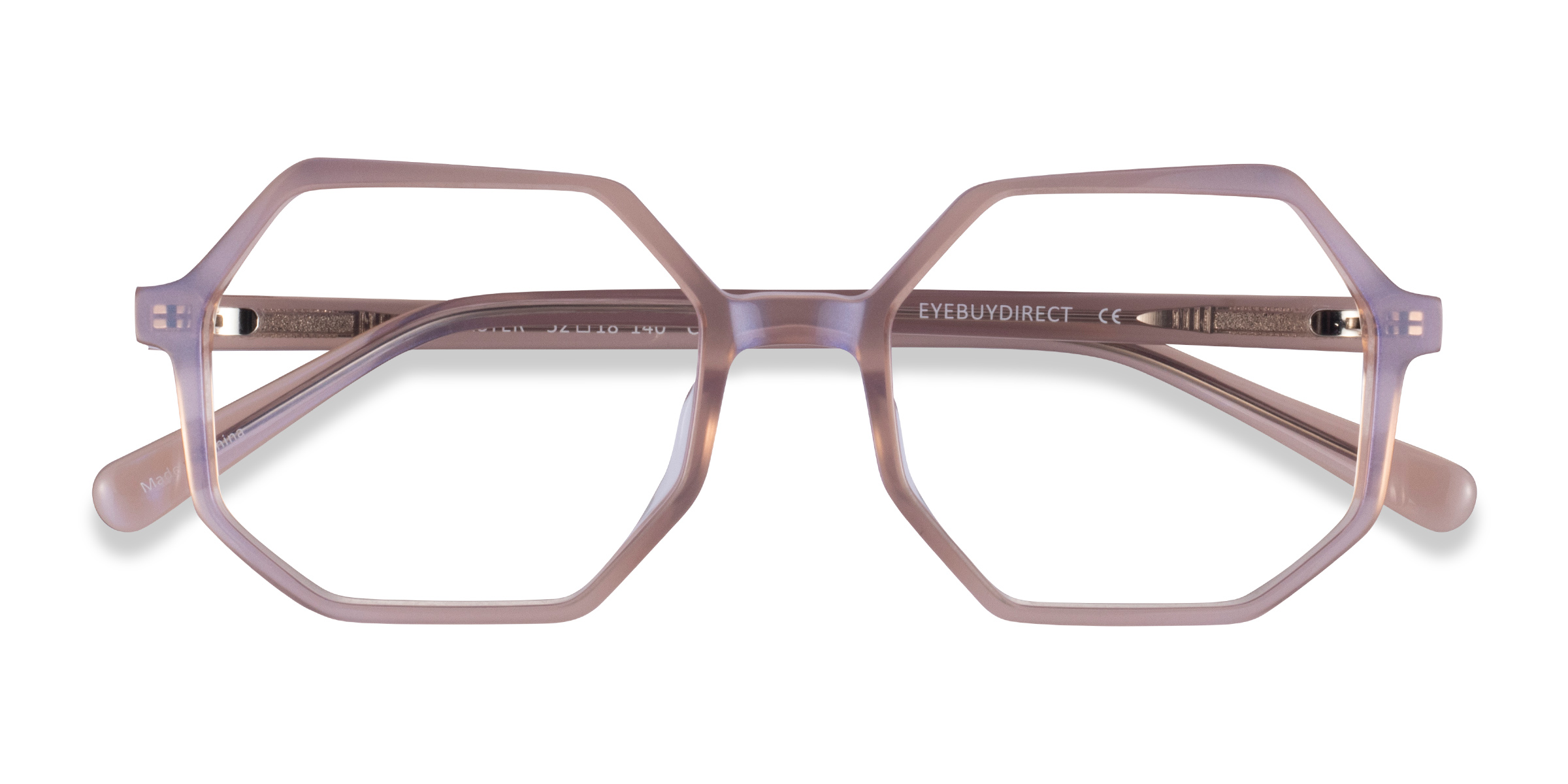 Iridescent Purple Glister -  Acétate Lunettes de vue
