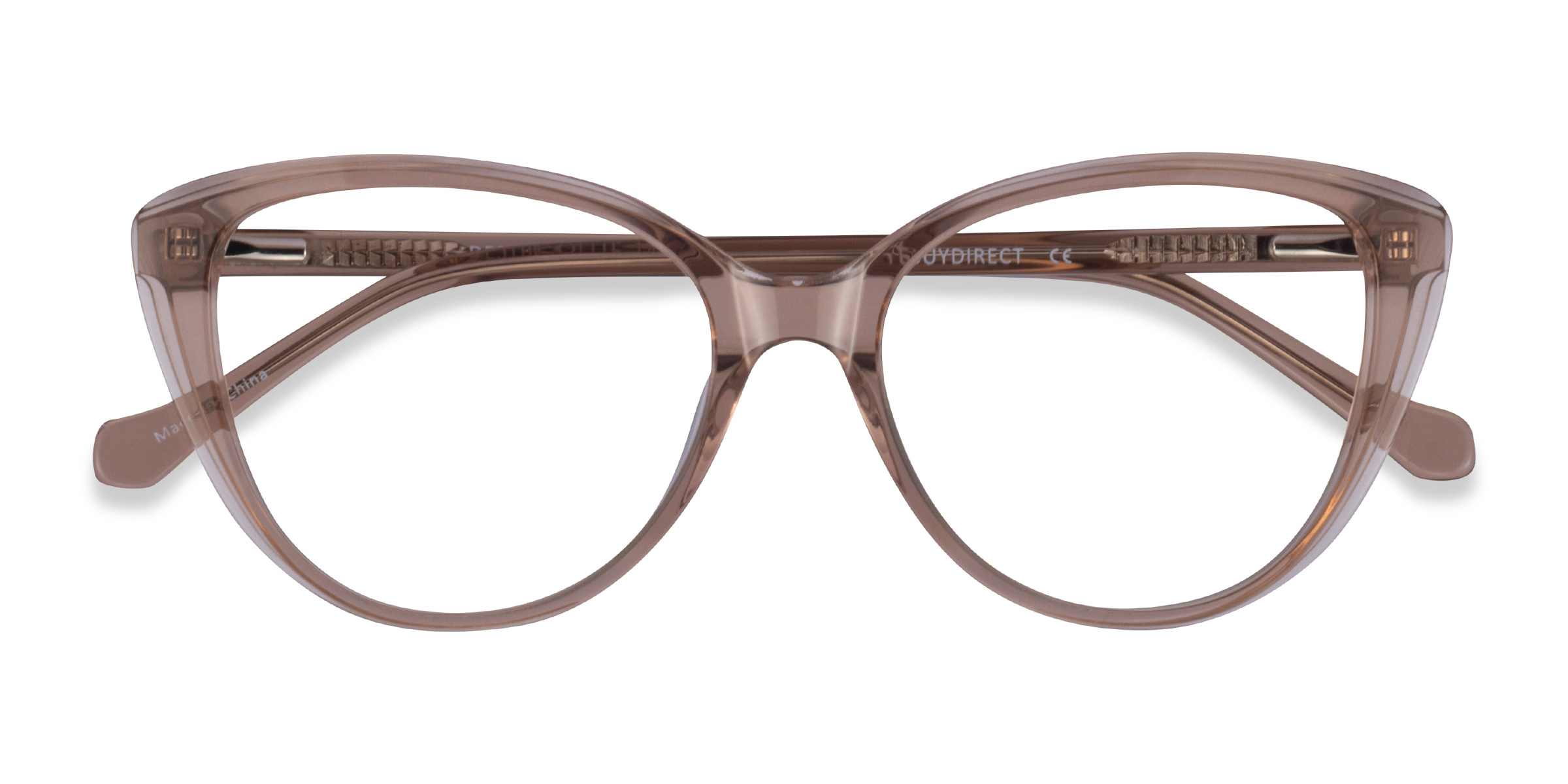Clear Brown Destin -  Acétate Lunettes de vue