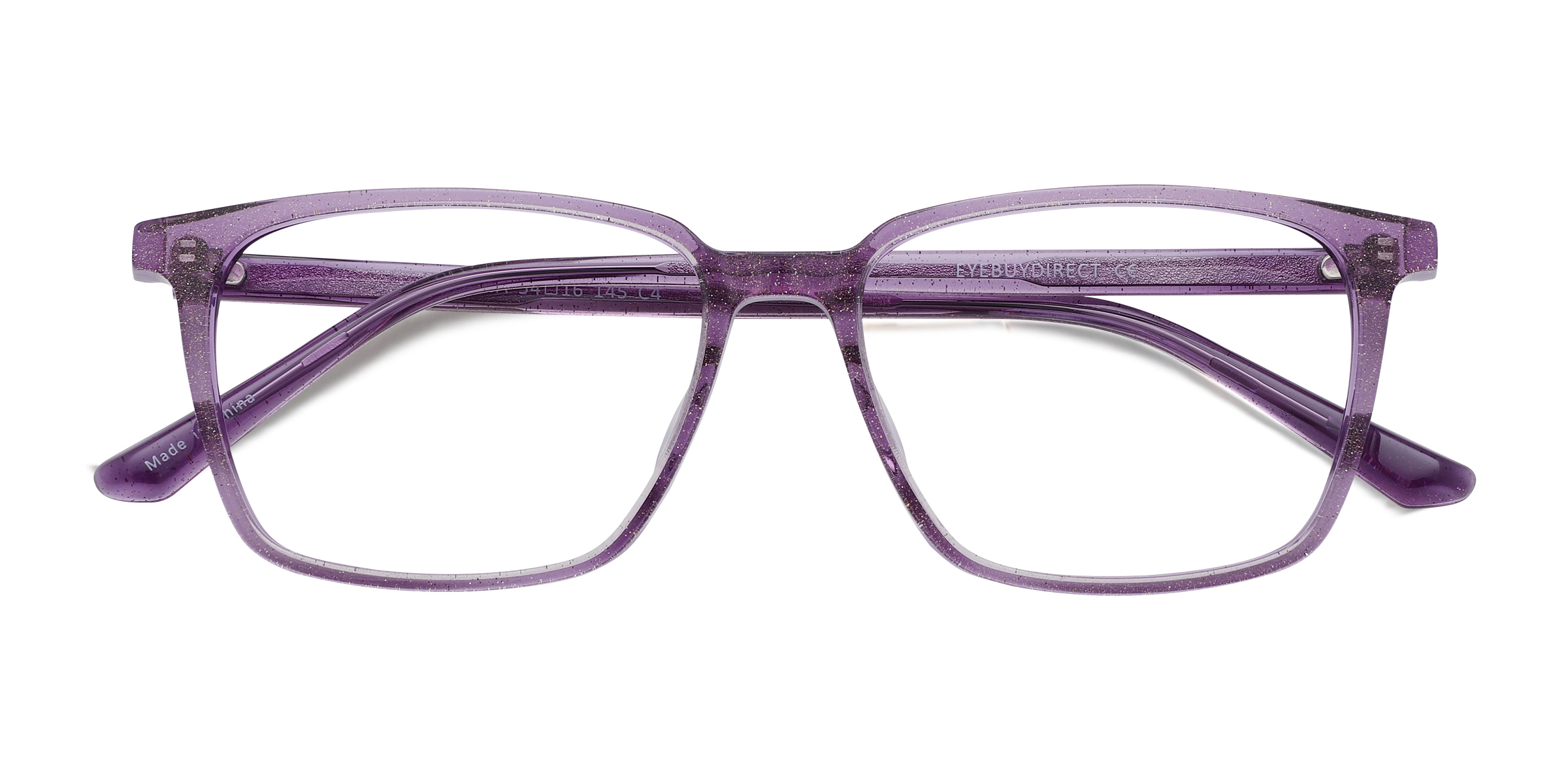 Glitter Purple Juliana -  Acetate Eyeglasses