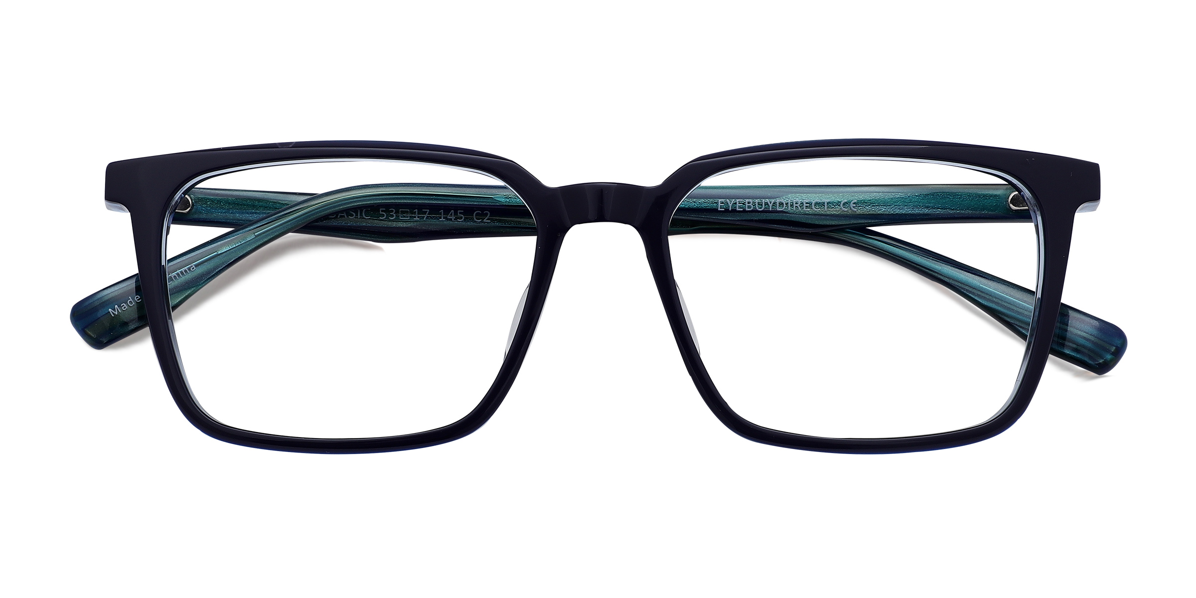 Bleu marine  Basic -  Acétate Lunettes de vue