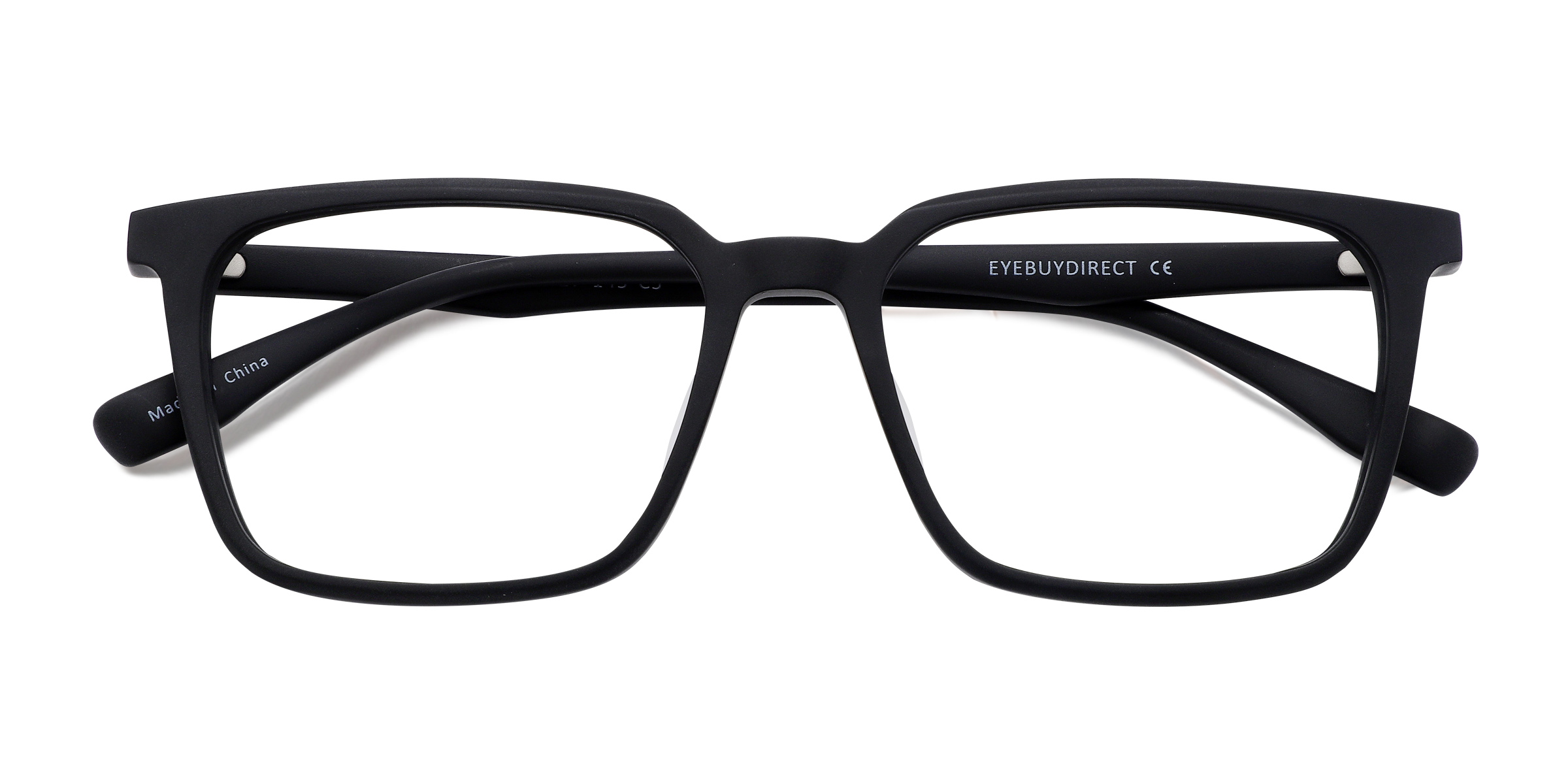 Matte Black Basic -  Acetate Eyeglasses