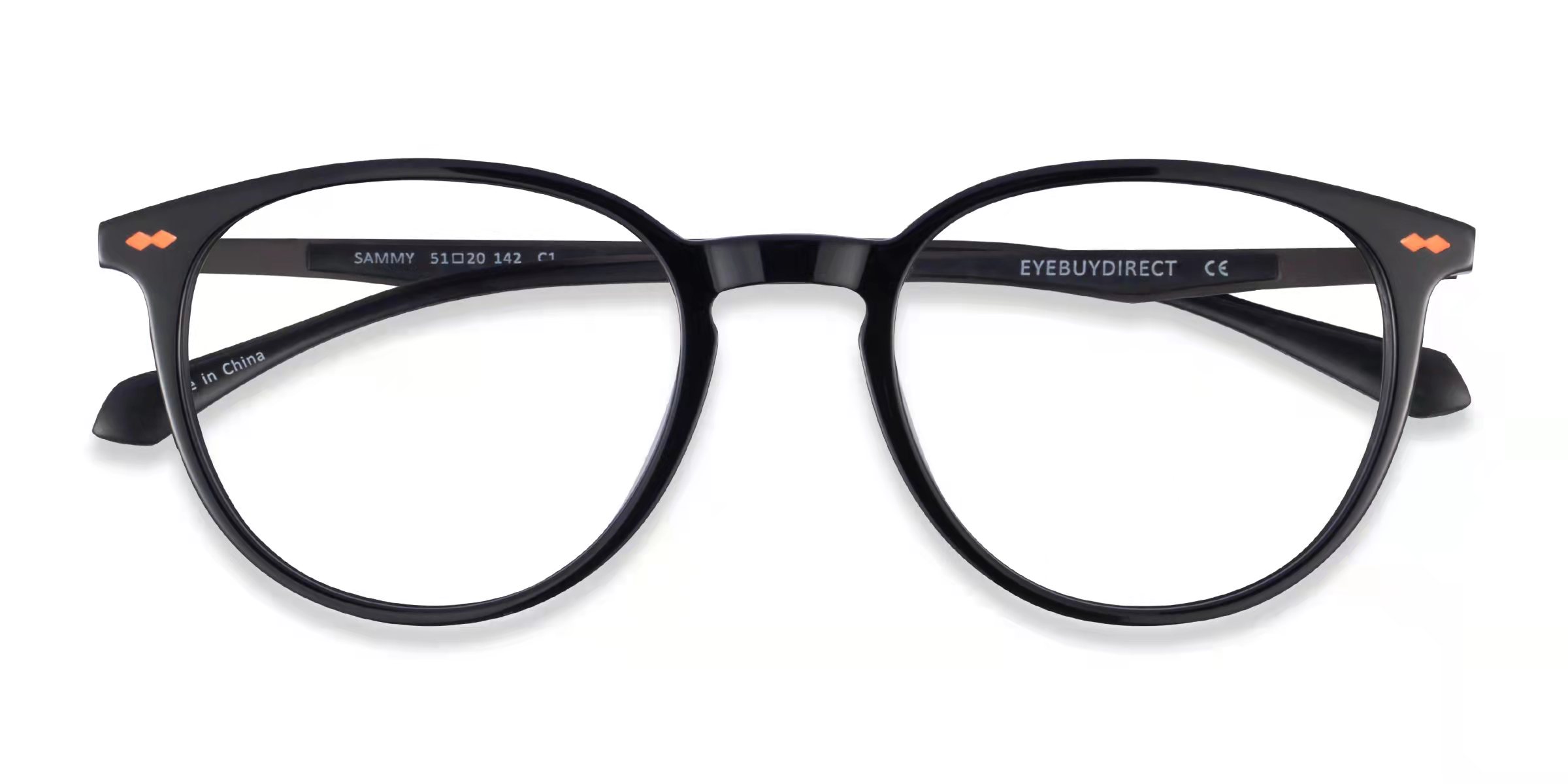 Noir Sammy -  Acétate Lunettes de vue