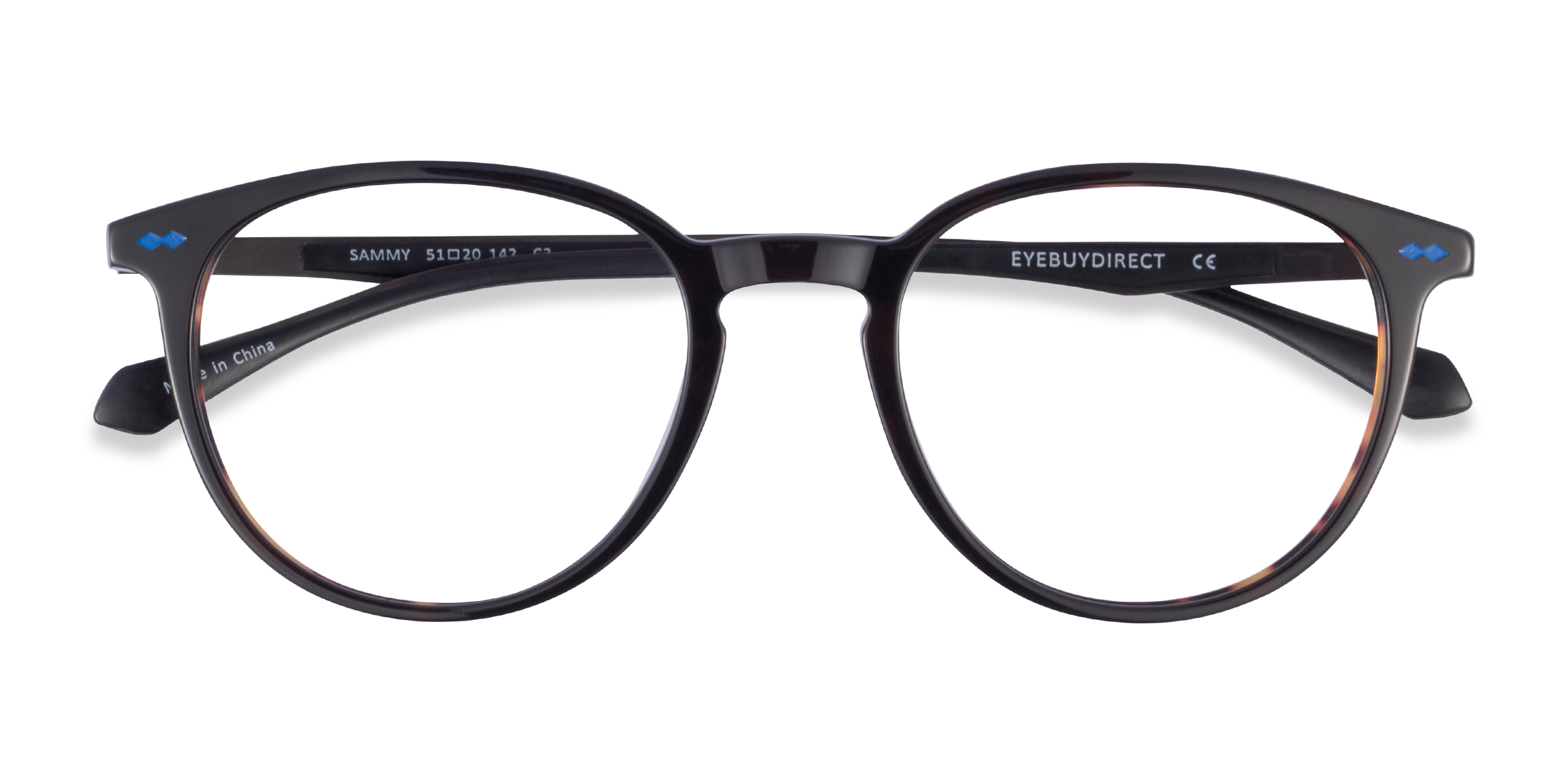 Tortoise Black  Sammy -  Acetate Eyeglasses