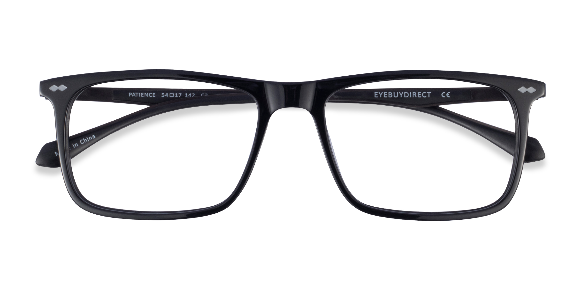 Black Patience -  Acetate Eyeglasses