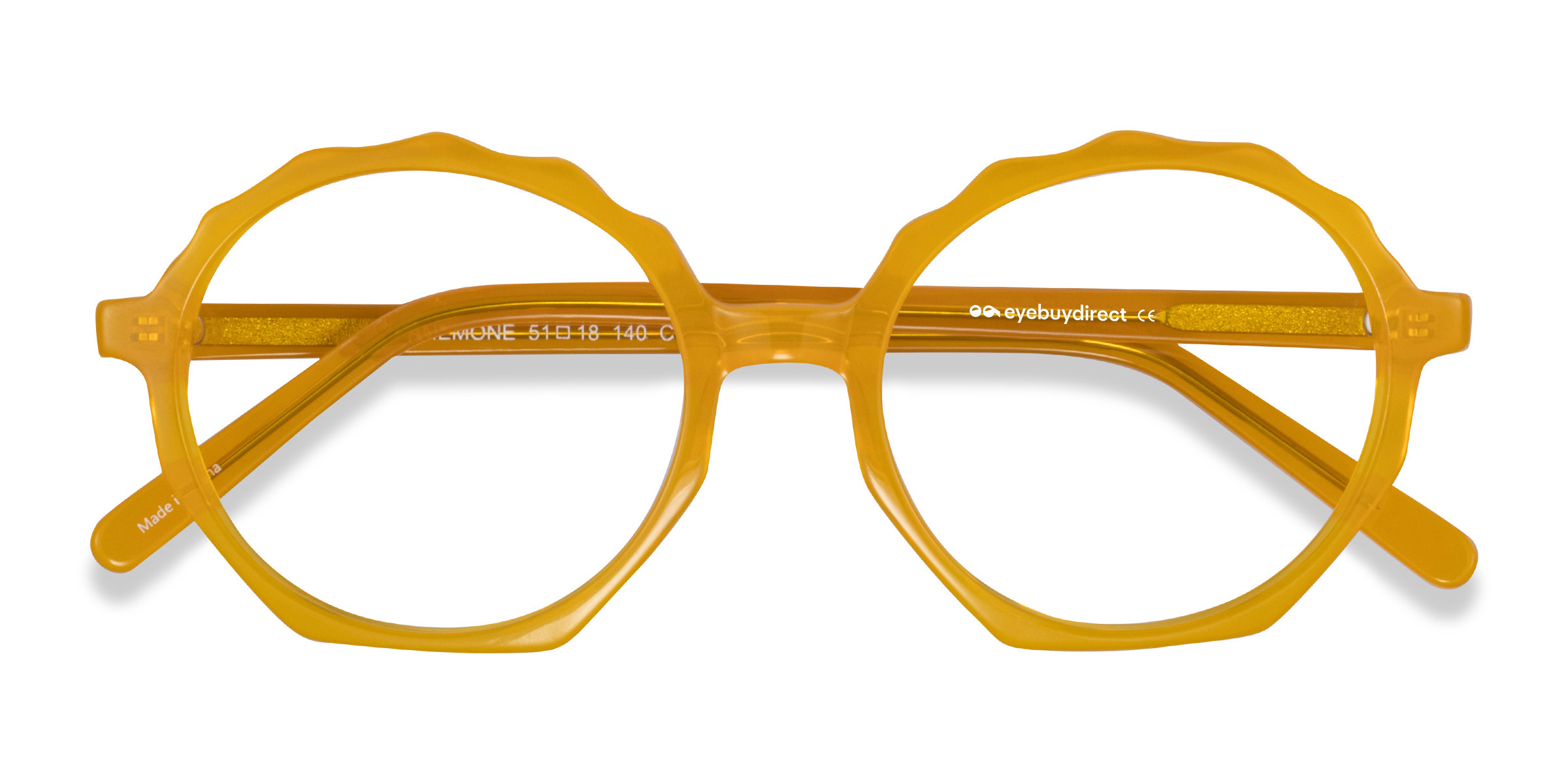 Clear Yellow Anemone -  Acétate Lunettes de vue