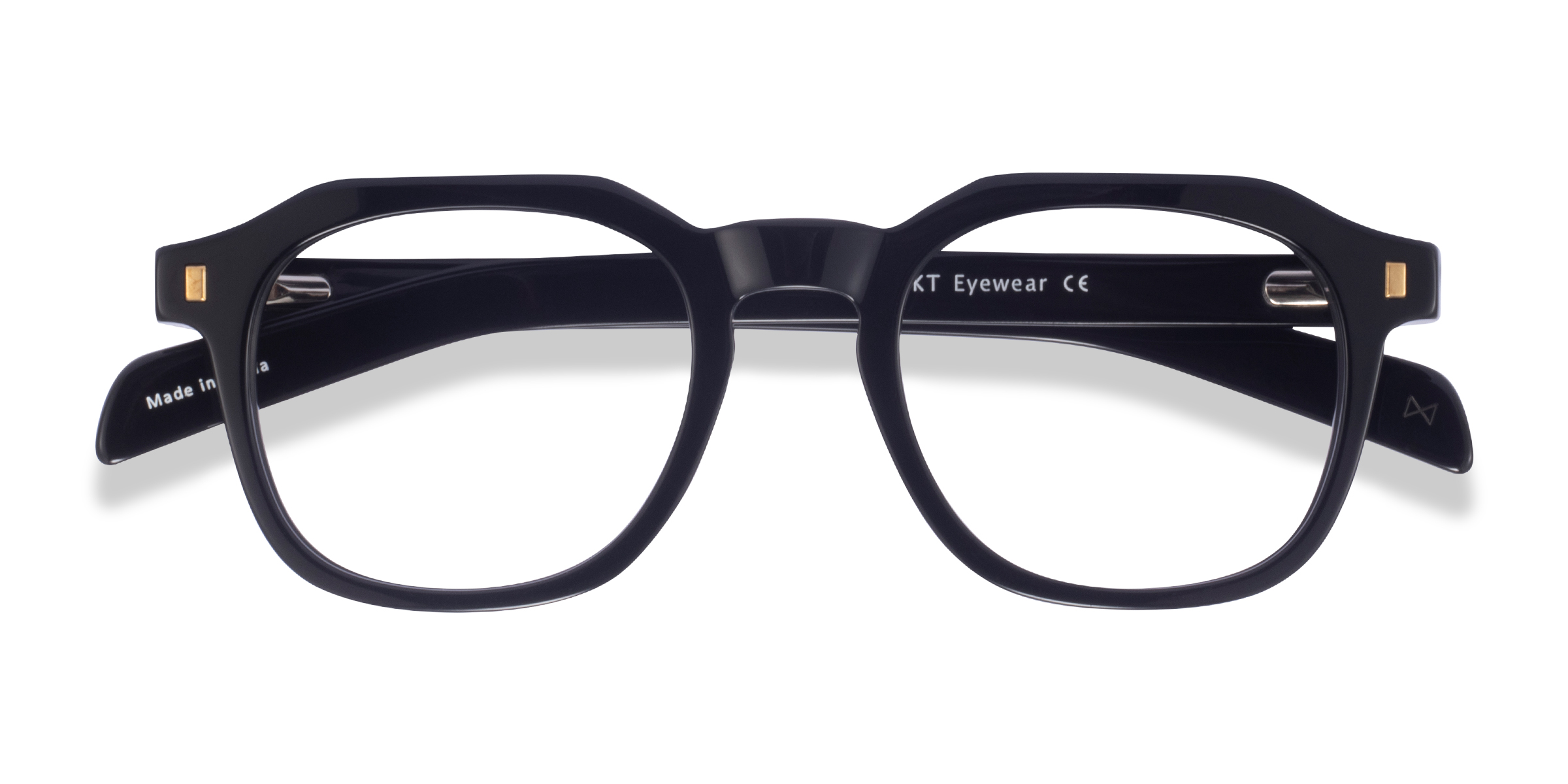 Black Apricus -  Acetate Eyeglasses
