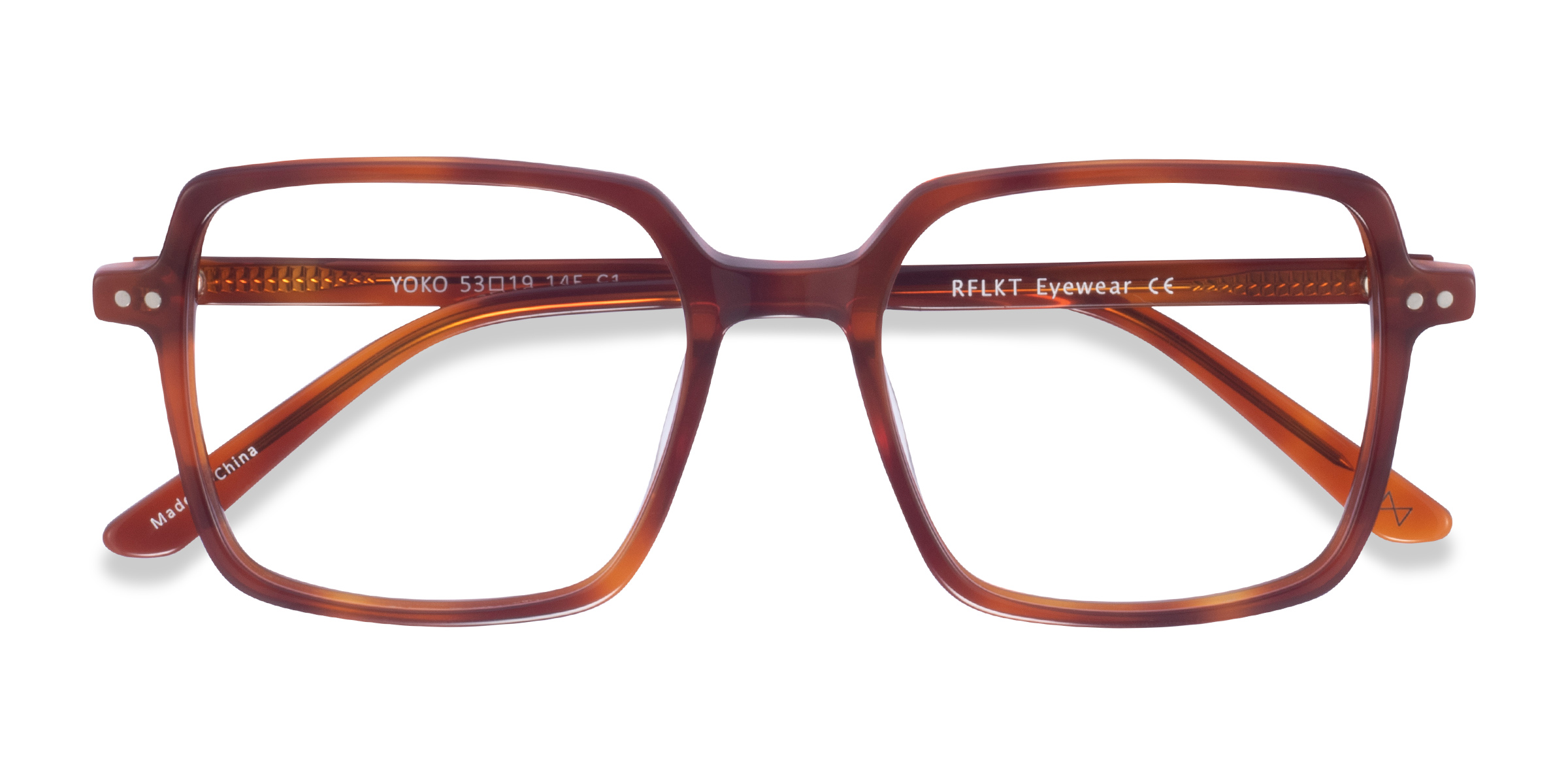 Tortoise Yoko -  Acetate Eyeglasses