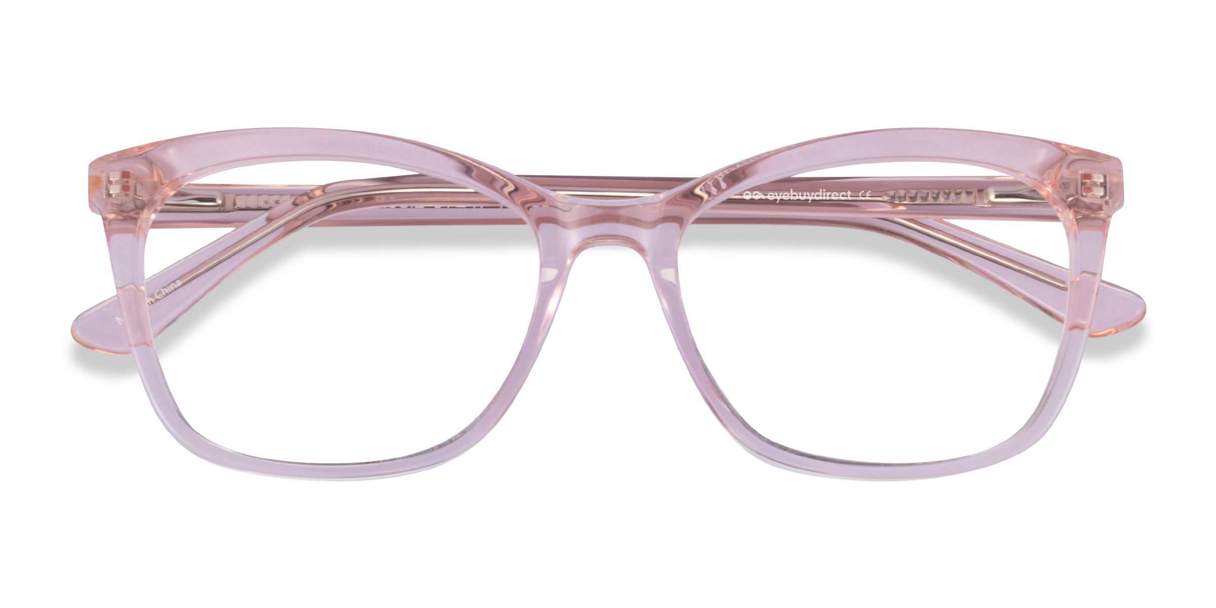 Clear Pink Rosie -  Acétate Lunettes de vue
