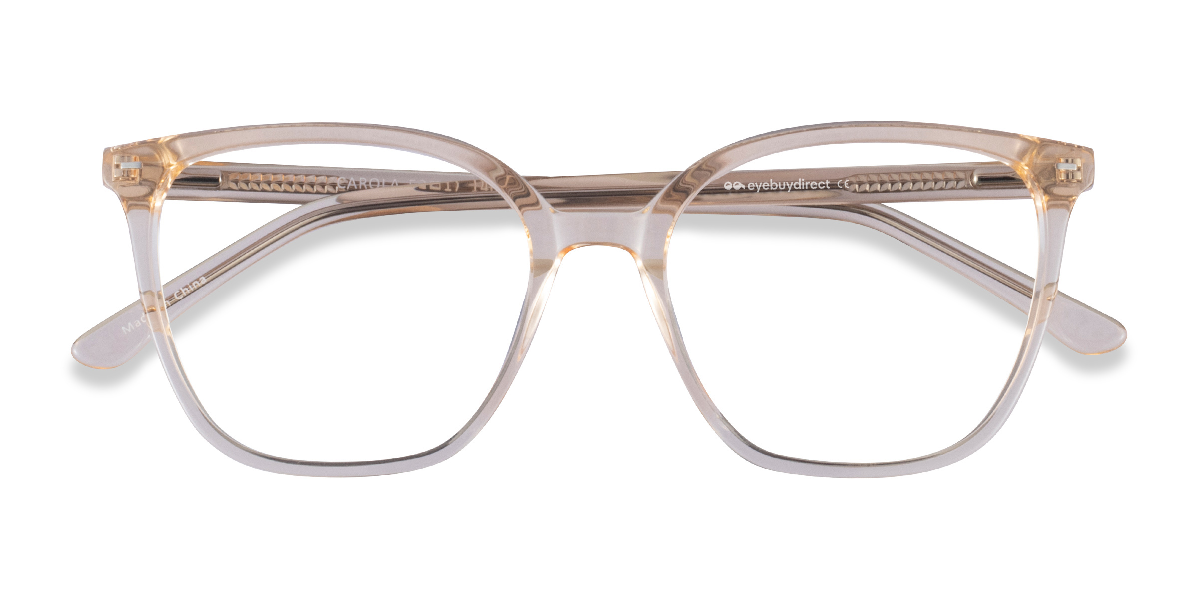 Clear Yellow Carola -  Acetate Eyeglasses