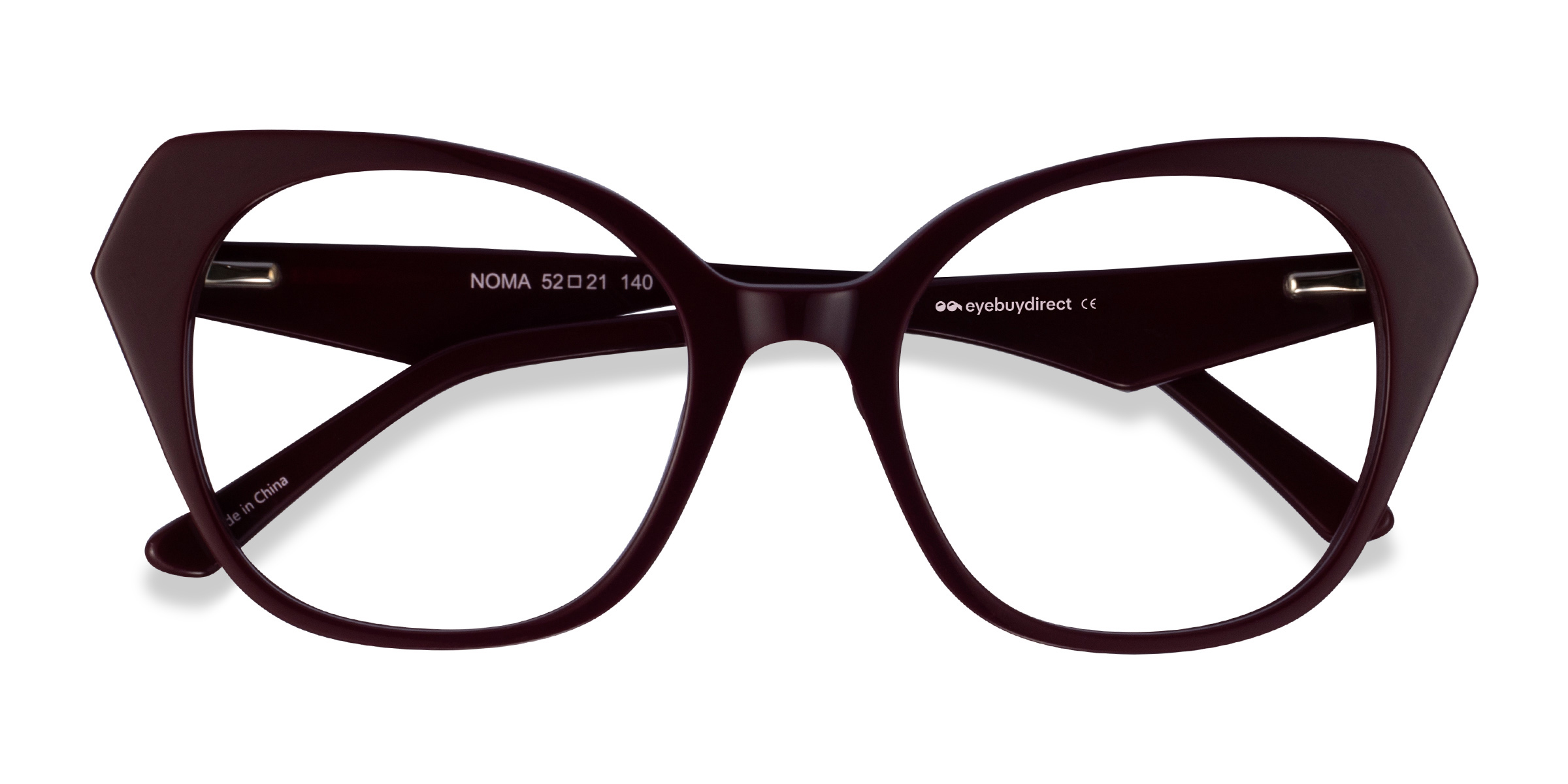 Burgundy Noma -  Acétate Lunettes de vue