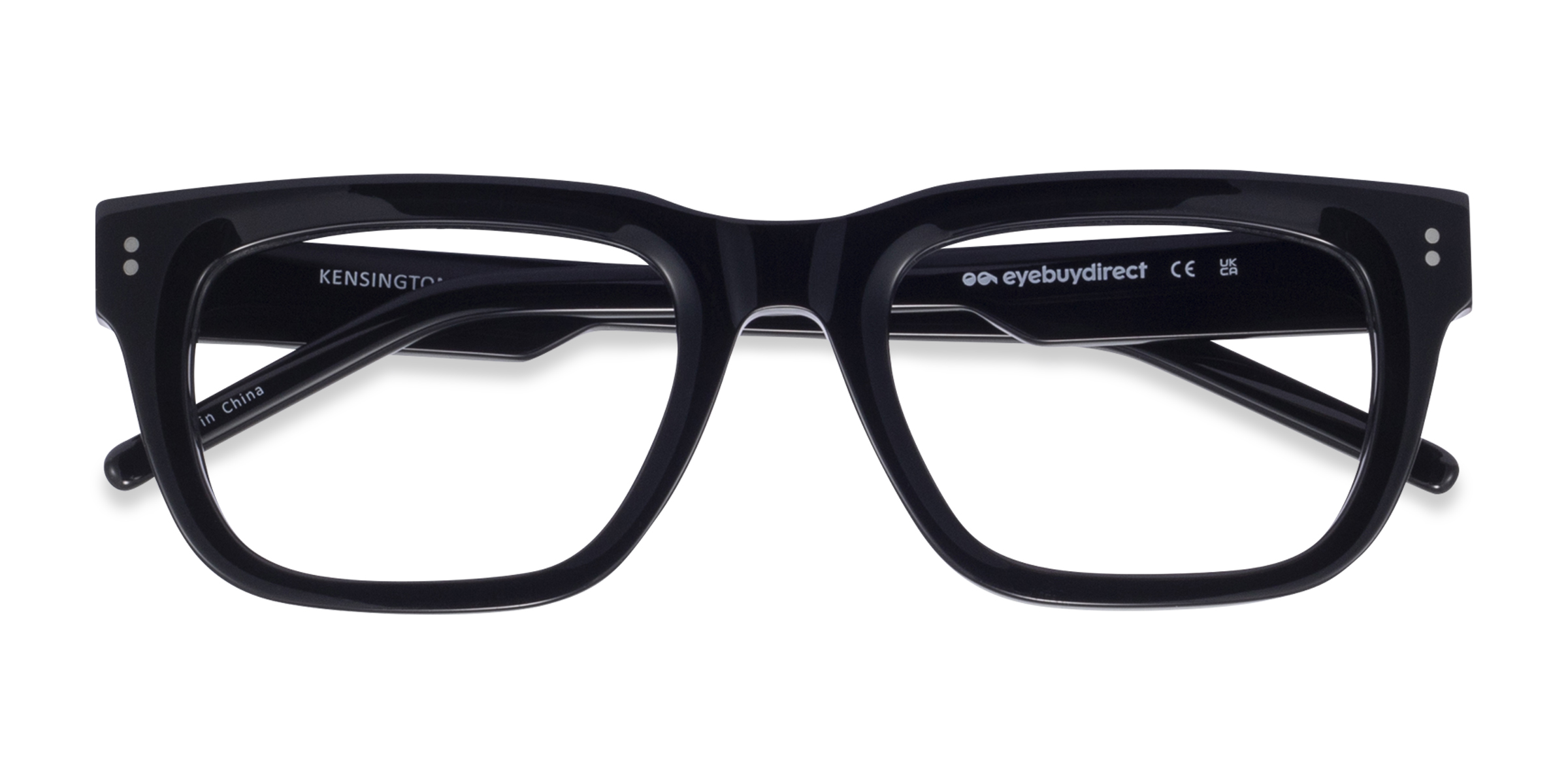 Black Kensington -  Acetate Eyeglasses