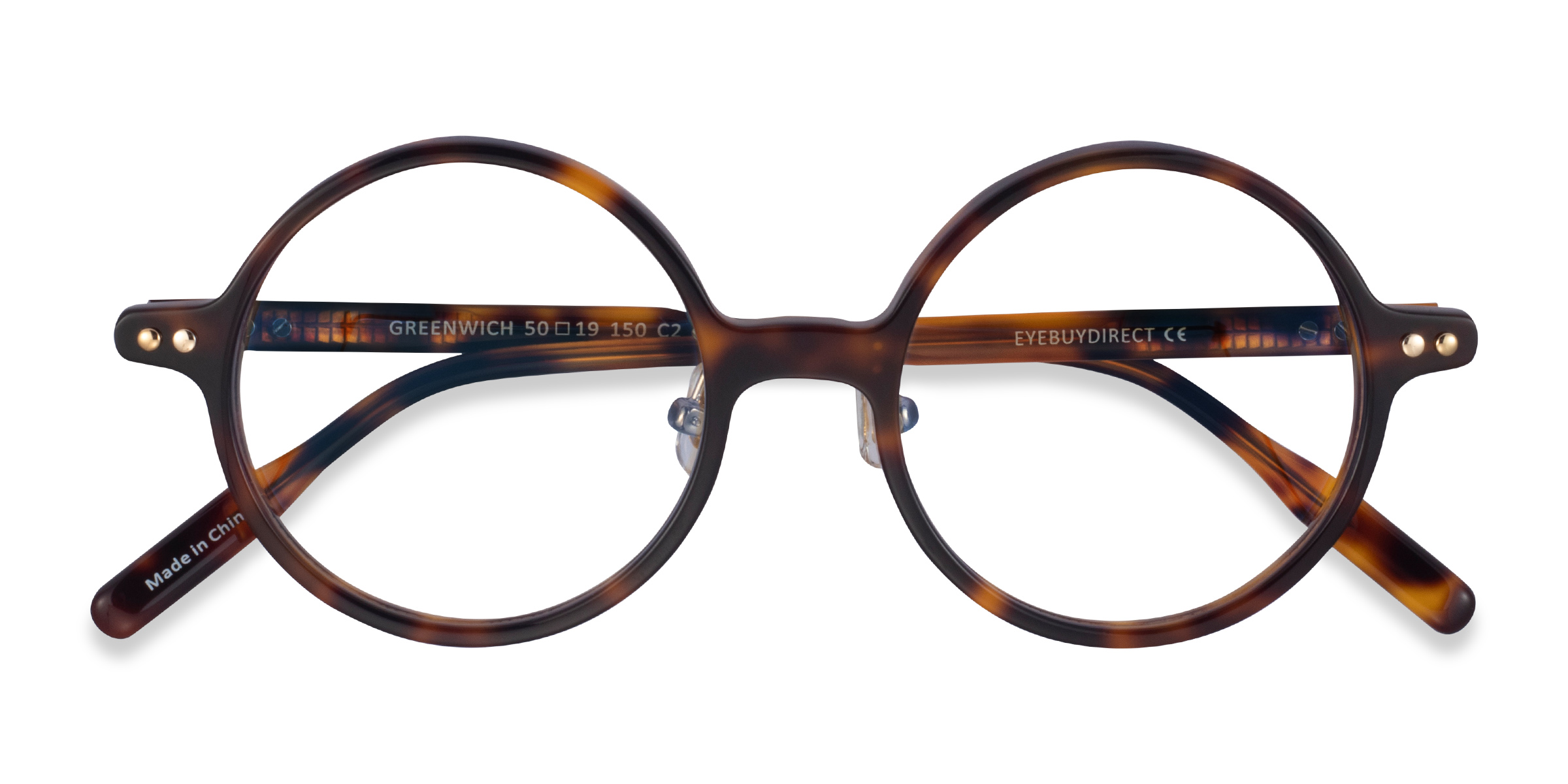 Tortoise Greenwich -  Acetate Eyeglasses