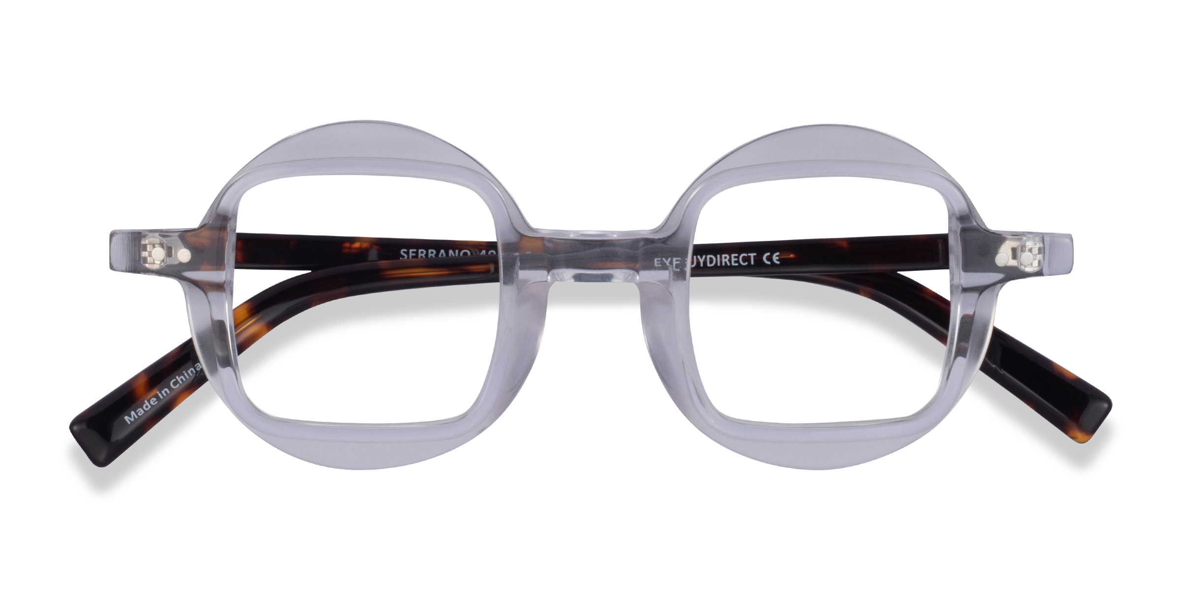 Clear Tortoise Serrano -  Acetate Eyeglasses