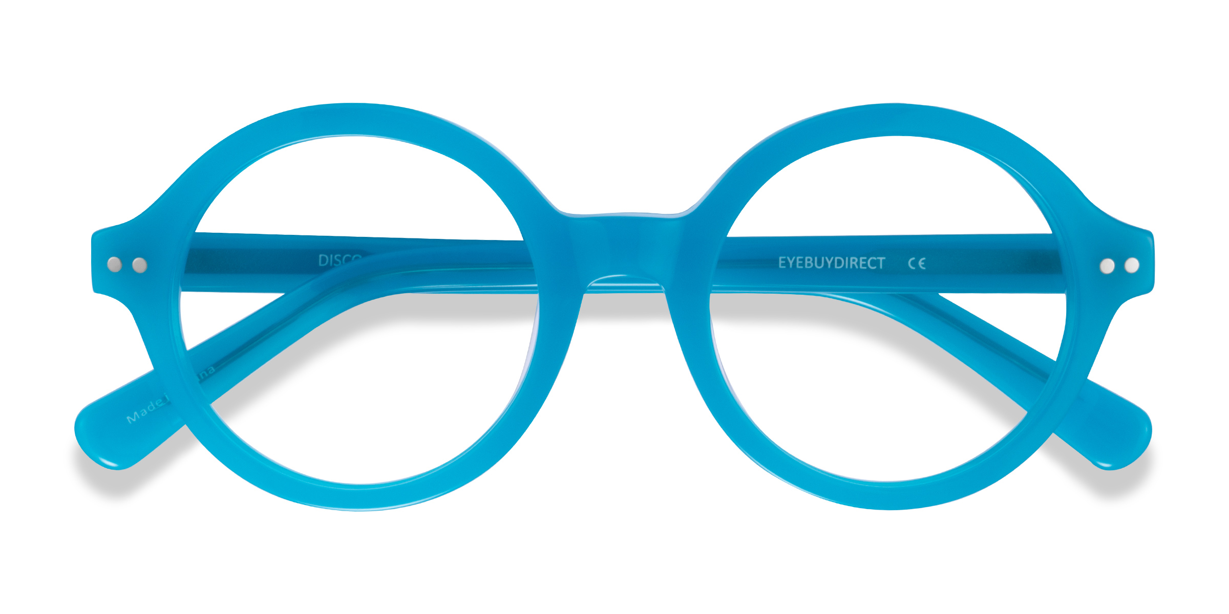 Turquoise Disco -  Acétate Lunettes de vue