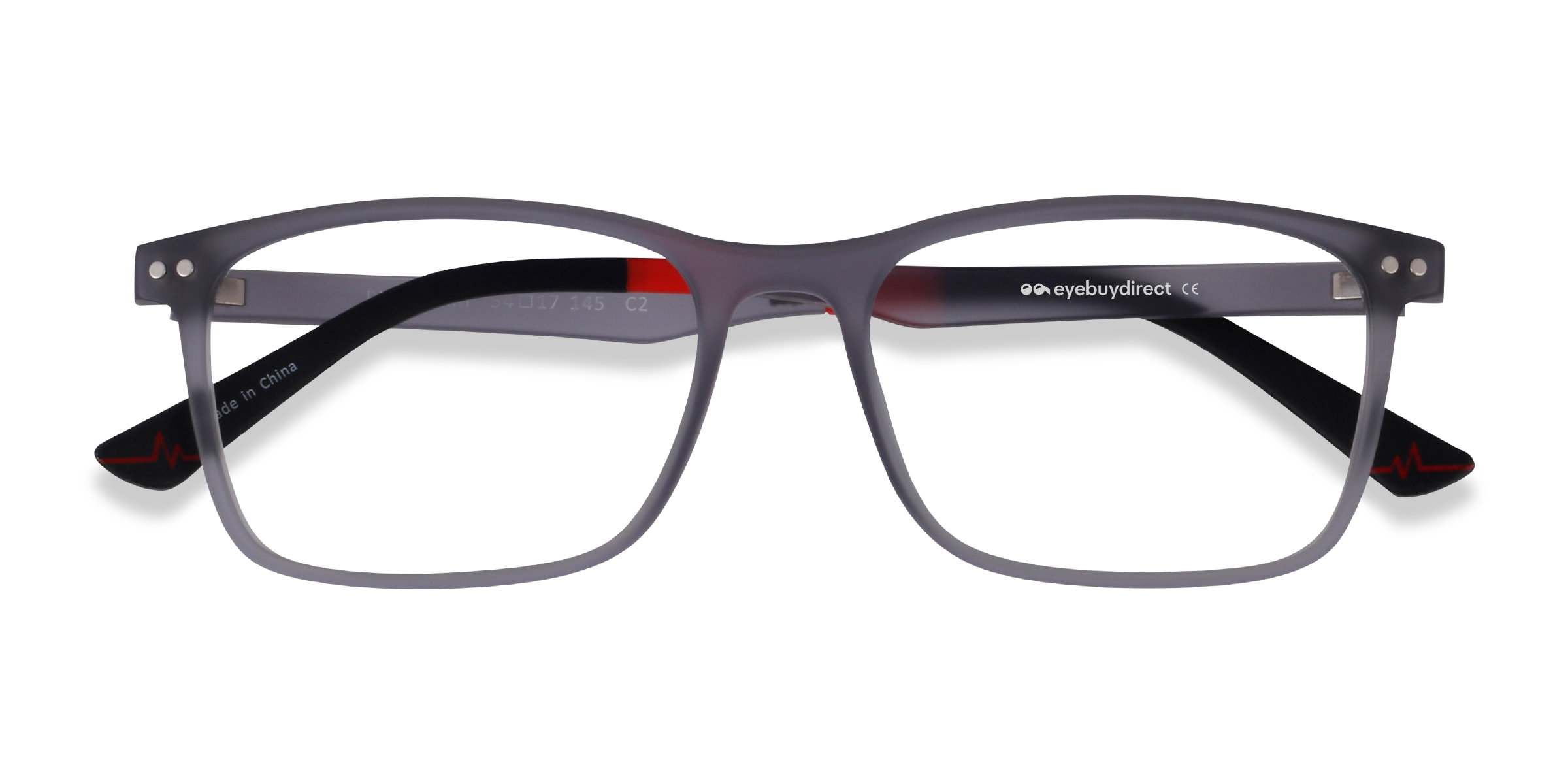 Gray Platform -  Plastic Eyeglasses