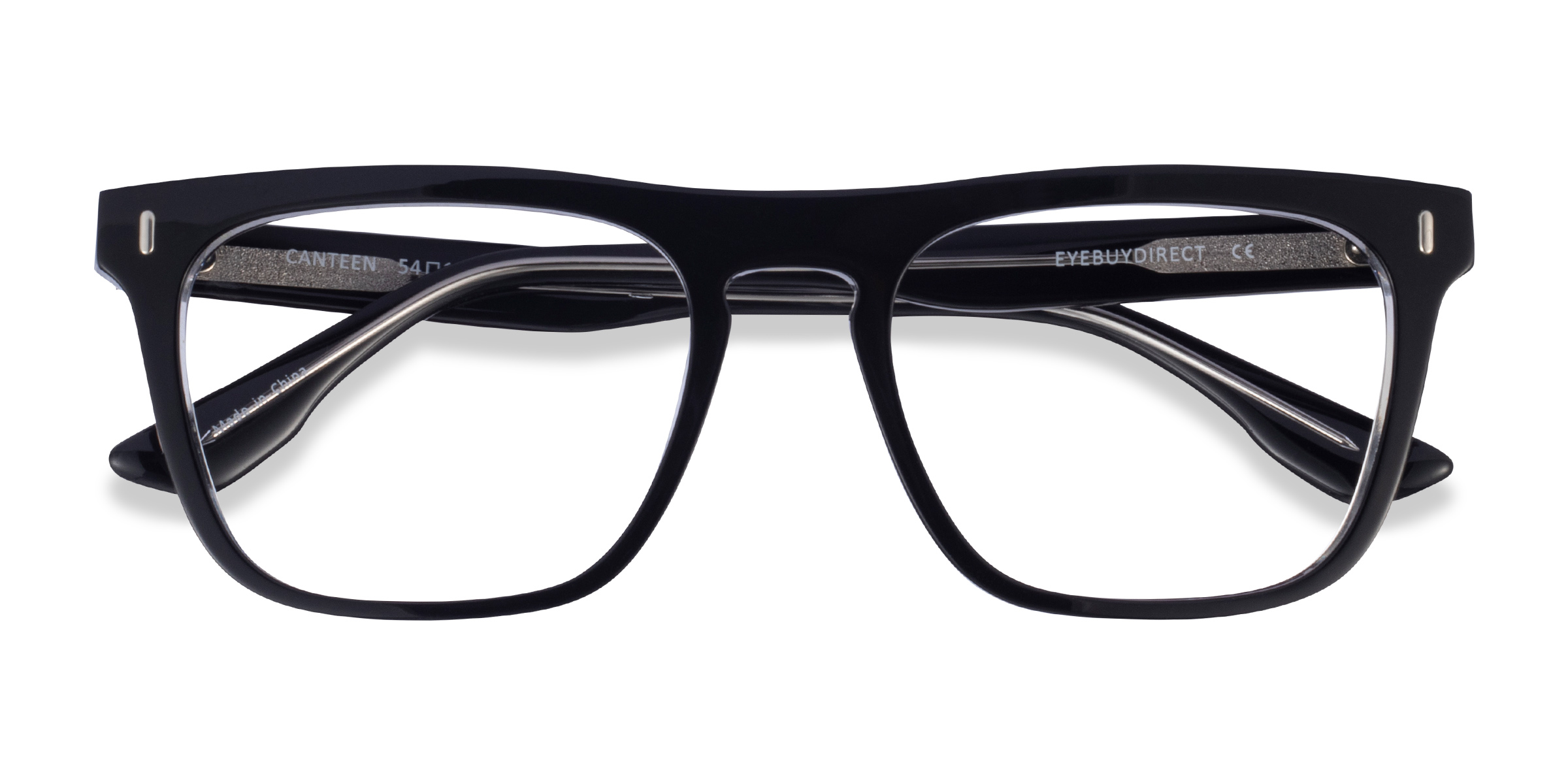 Black Clear Canteen -  Acétate Lunettes de vue