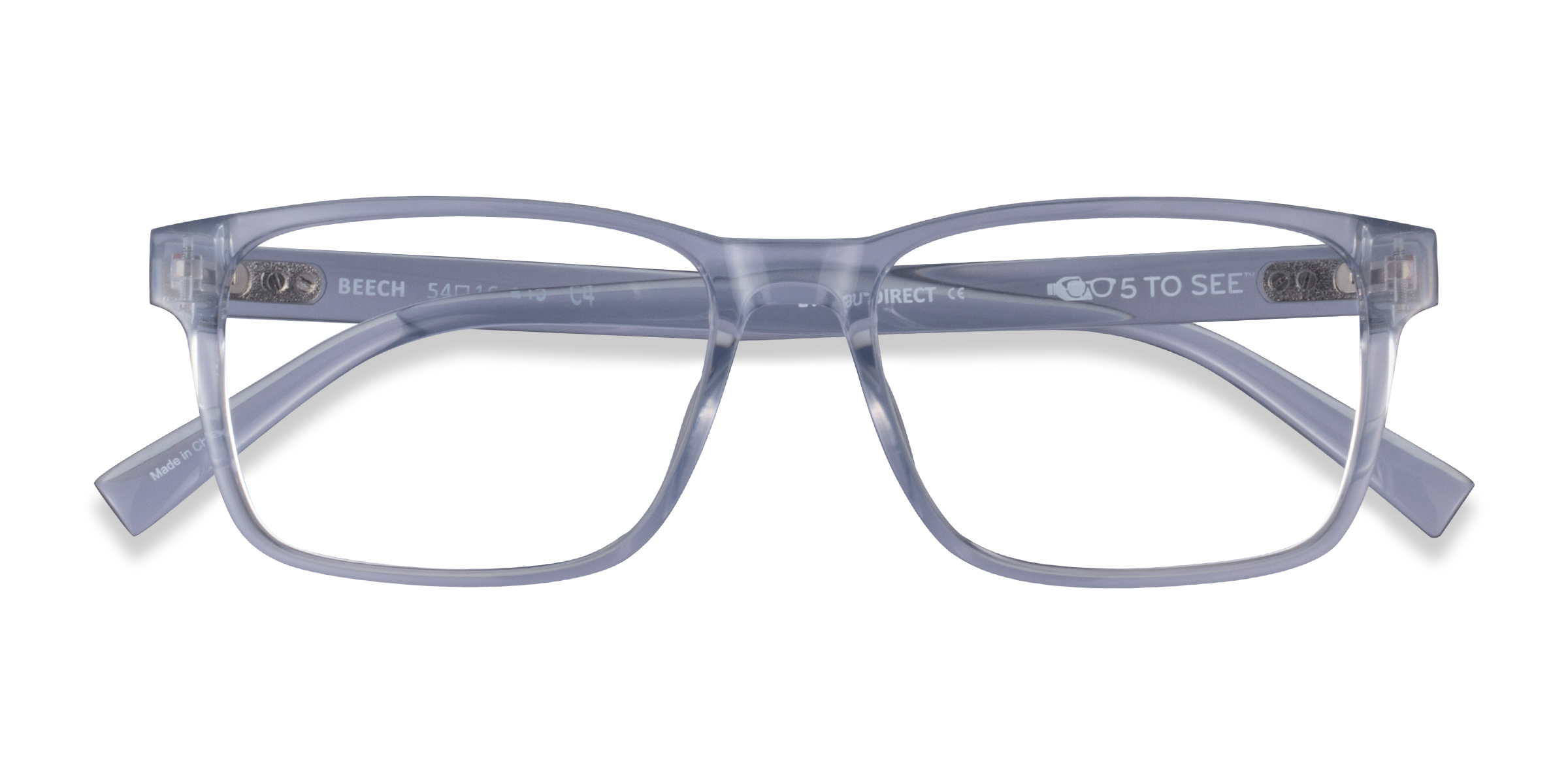 Clear Beech -  Plastic Eyeglasses