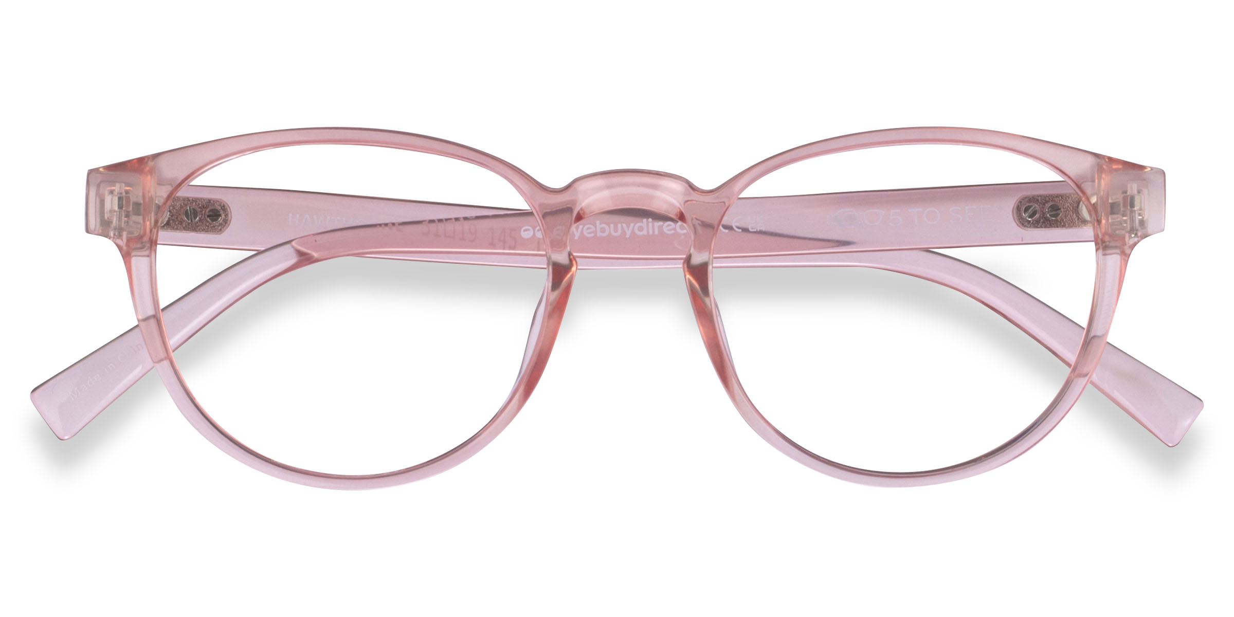 Clear Nude Hawthorne -  Plastique Lunettes de vue