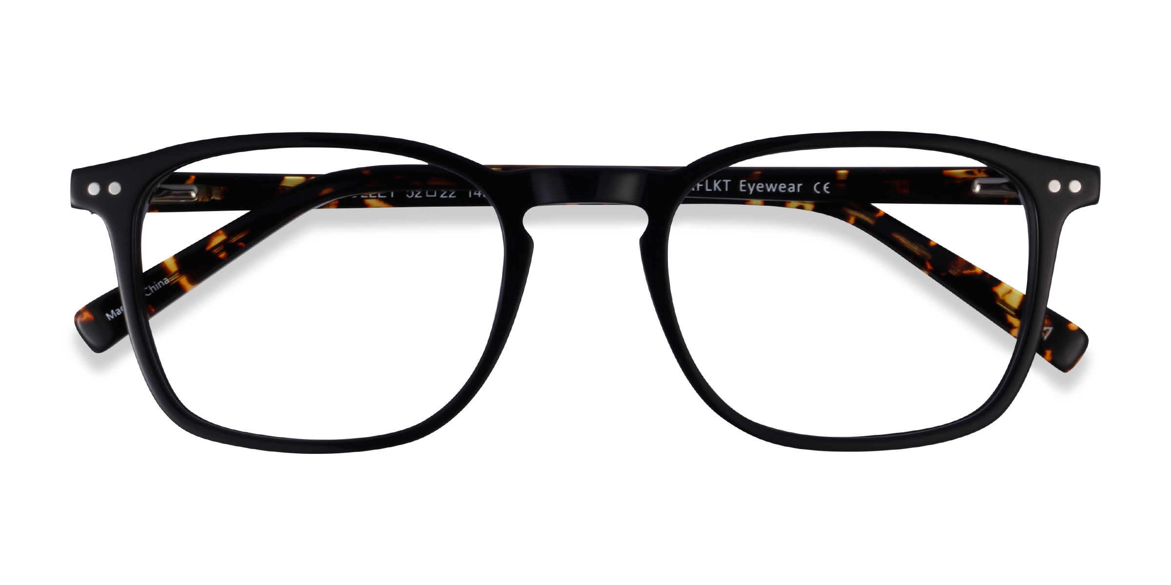 Black Tortoise Holley -  Acetate Eyeglasses